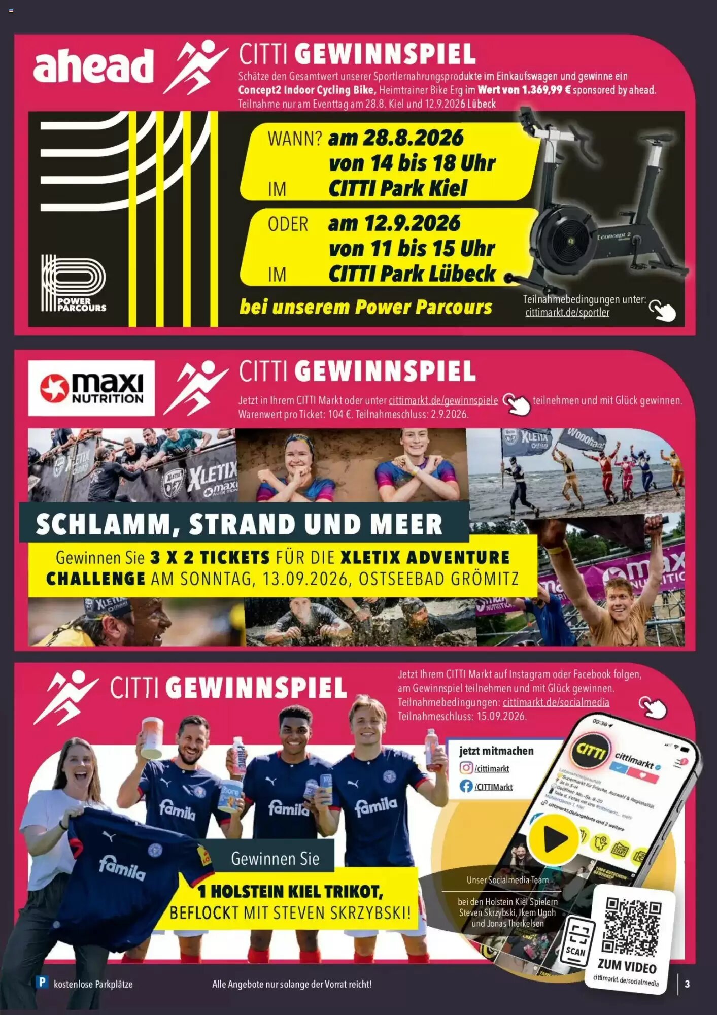 CITTI Markt Prospekt (ab 26.08.2026) zum Blättern - Seite 3