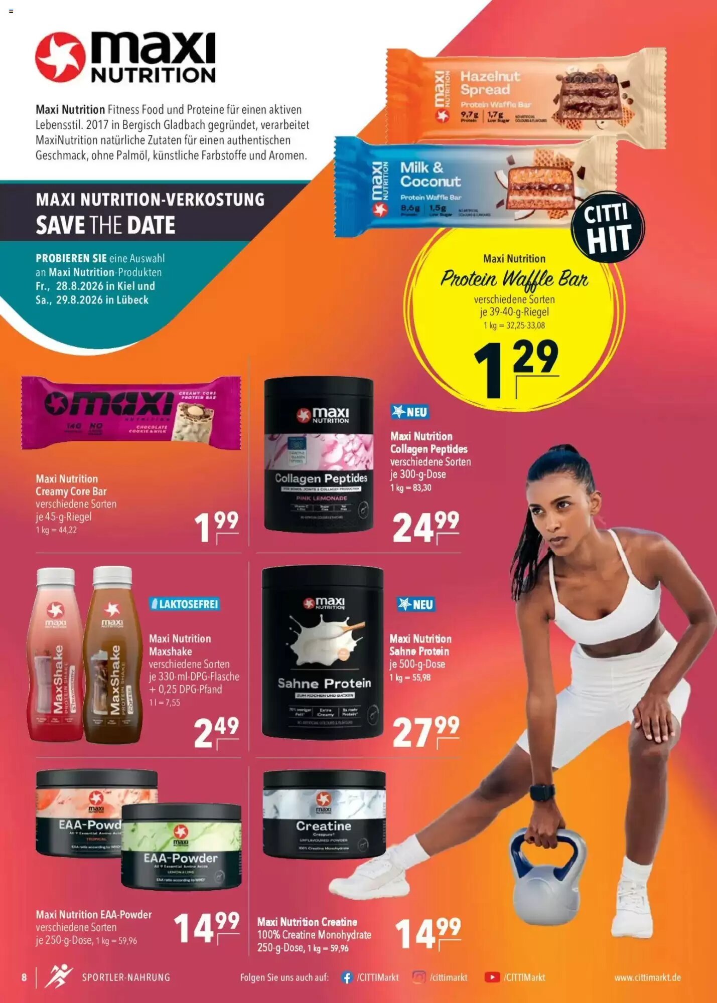 CITTI Markt Prospekt (ab 26.08.2026) zum Blättern - Seite 8