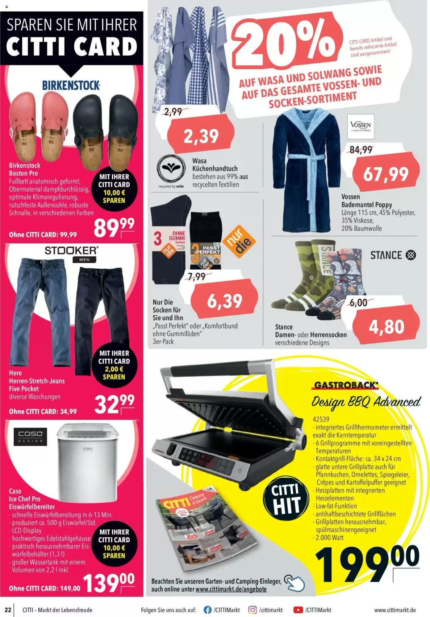 CITTI Markt Prospekt (ab 26.08.2026) zum Blättern - Seite 24