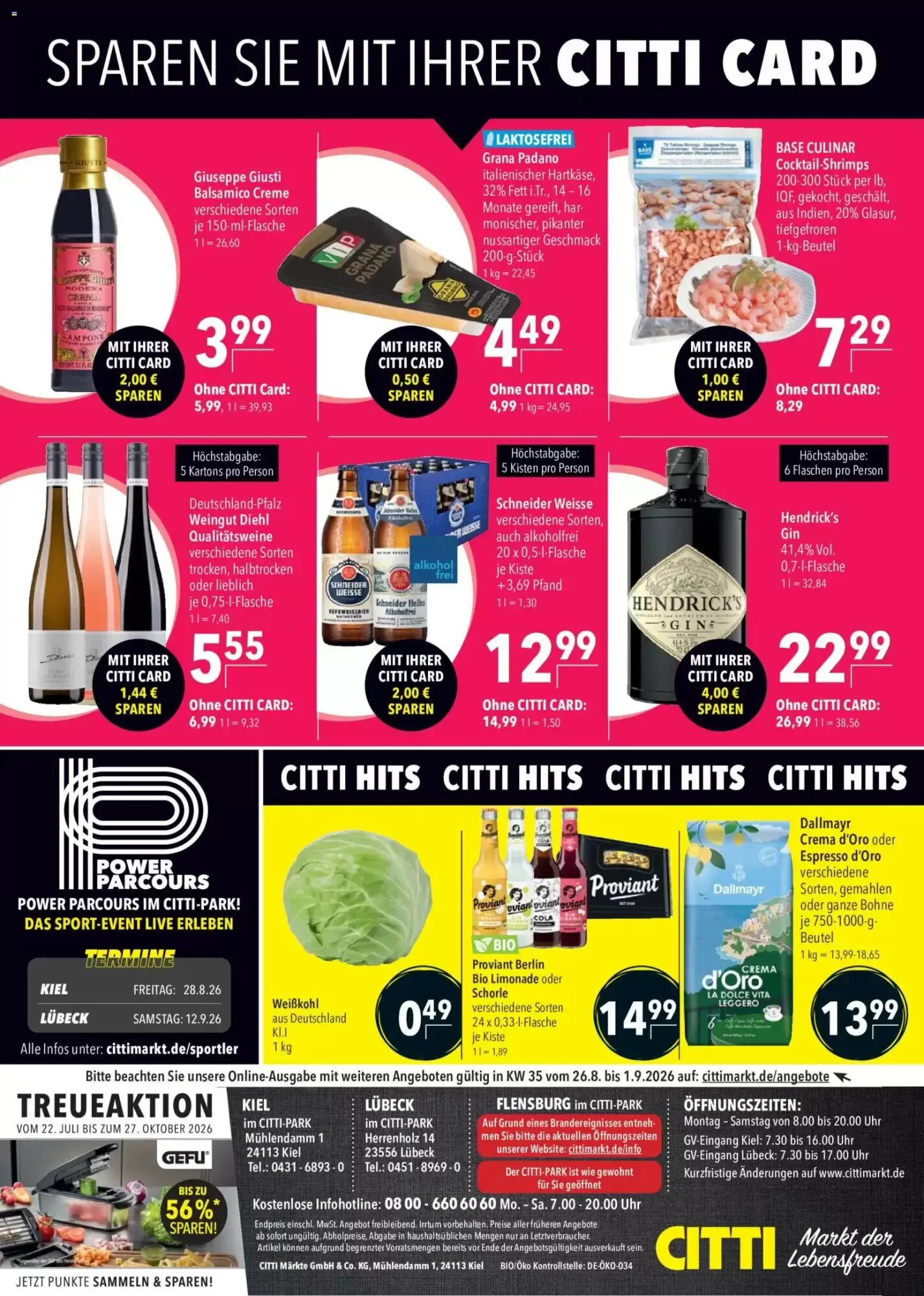CITTI Markt Prospekt (ab 26.08.2026) zum Blättern - Seite 26