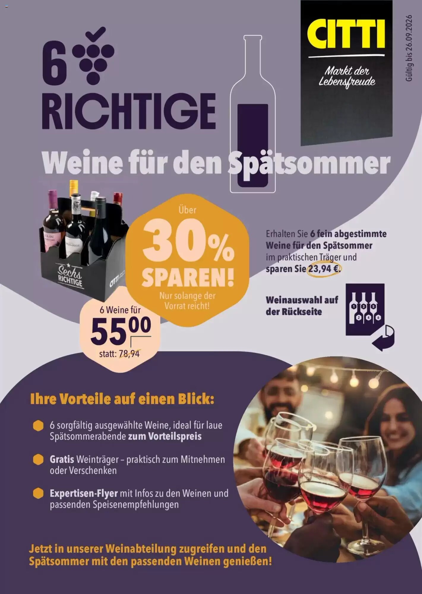 CITTI Markt Prospekt (ab 26.08.2026) zum Blättern - Seite 27