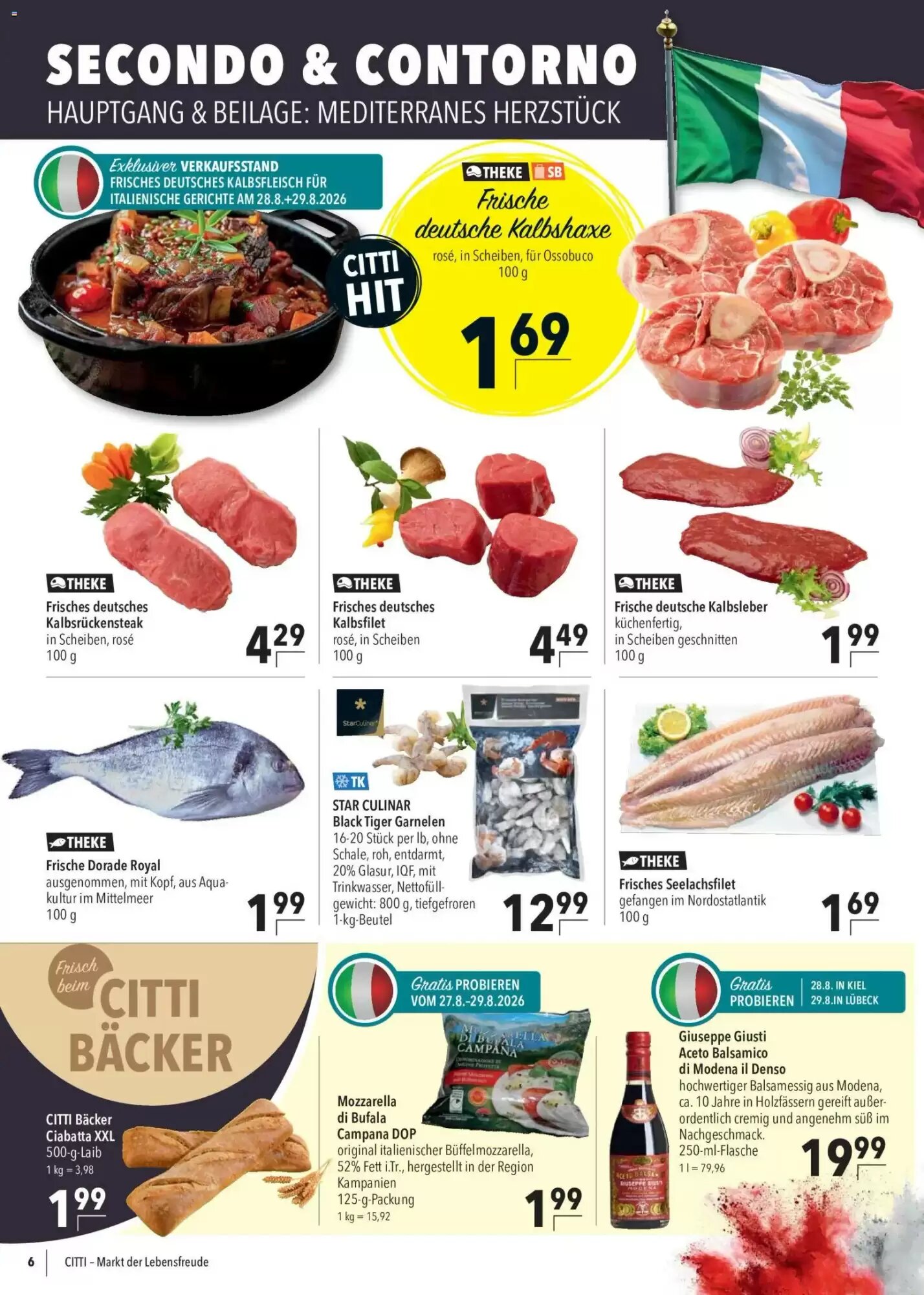 CITTI Markt Prospekt (ab 26.08.2026) zum Blättern - Seite 6