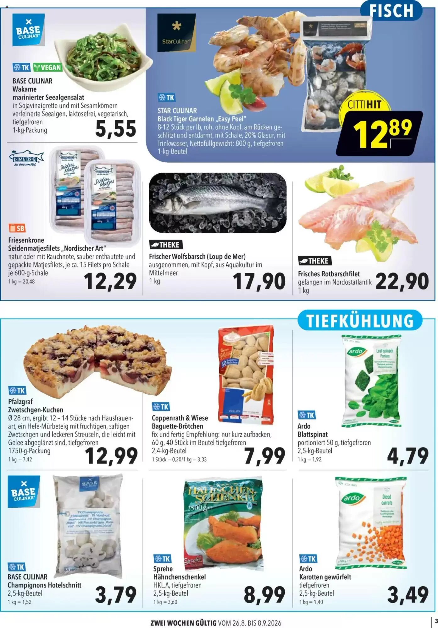 CITTI Markt Prospekt (ab 26.08.2026) zum Blättern - Seite 3