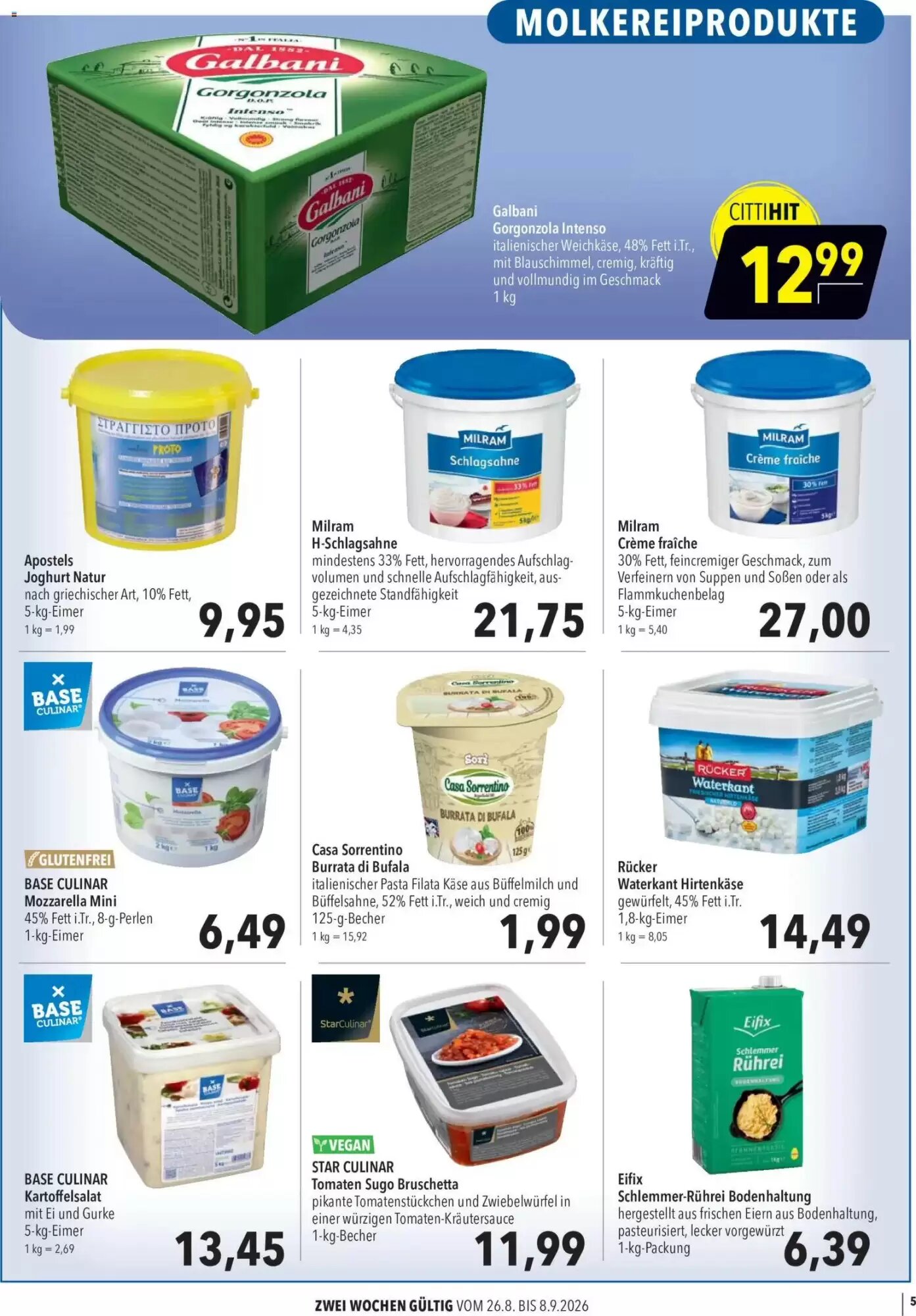 CITTI Markt Prospekt (ab 26.08.2026) zum Blättern - Seite 5