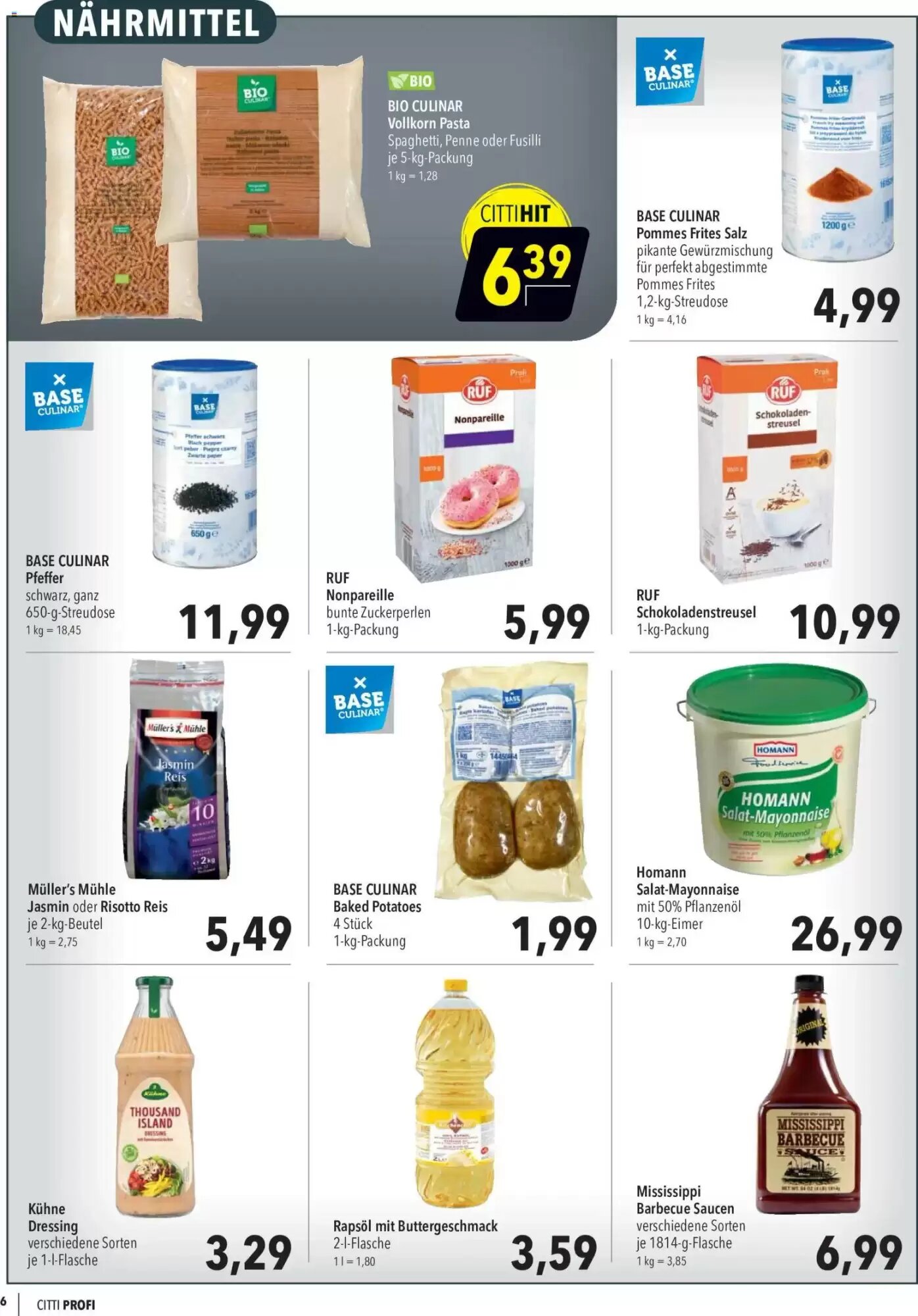 CITTI Markt Prospekt (ab 26.08.2026) zum Blättern - Seite 6