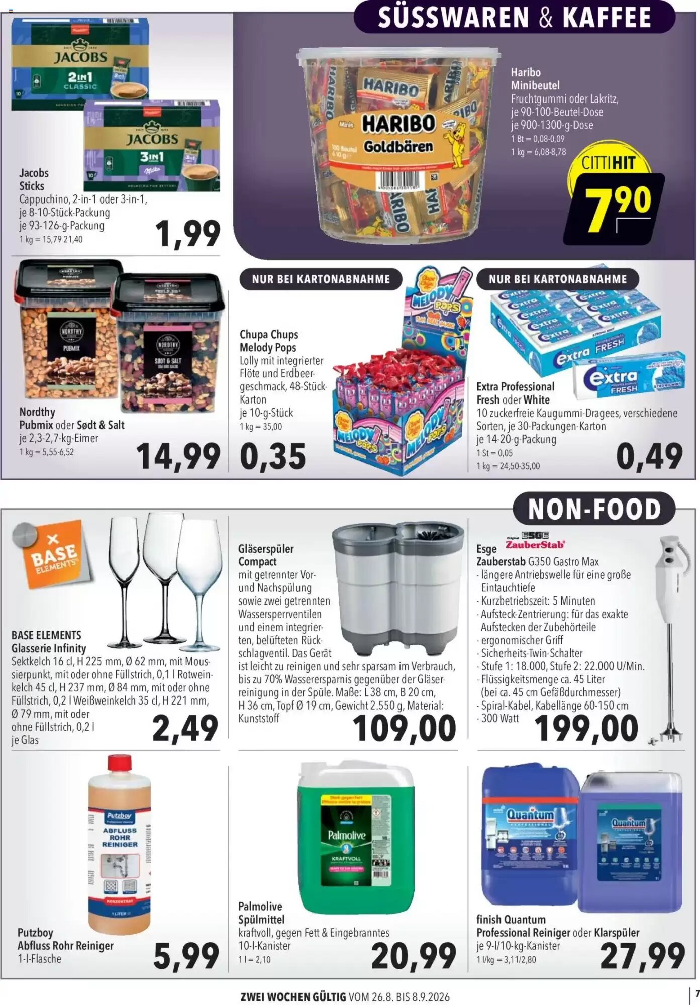 CITTI Markt Prospekt (ab 26.08.2026) zum Blättern - Seite 7
