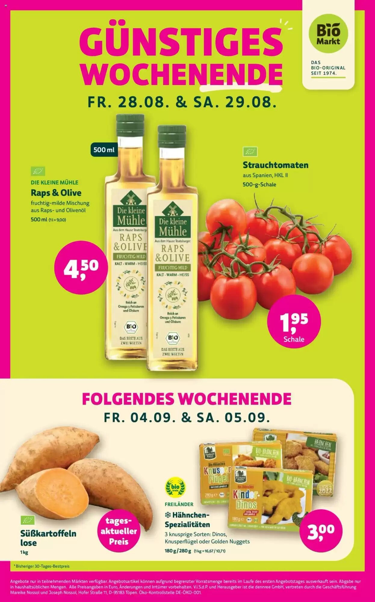 Biomarkt Prospekt (ab 26.08.2026) zum Blättern - Seite 4