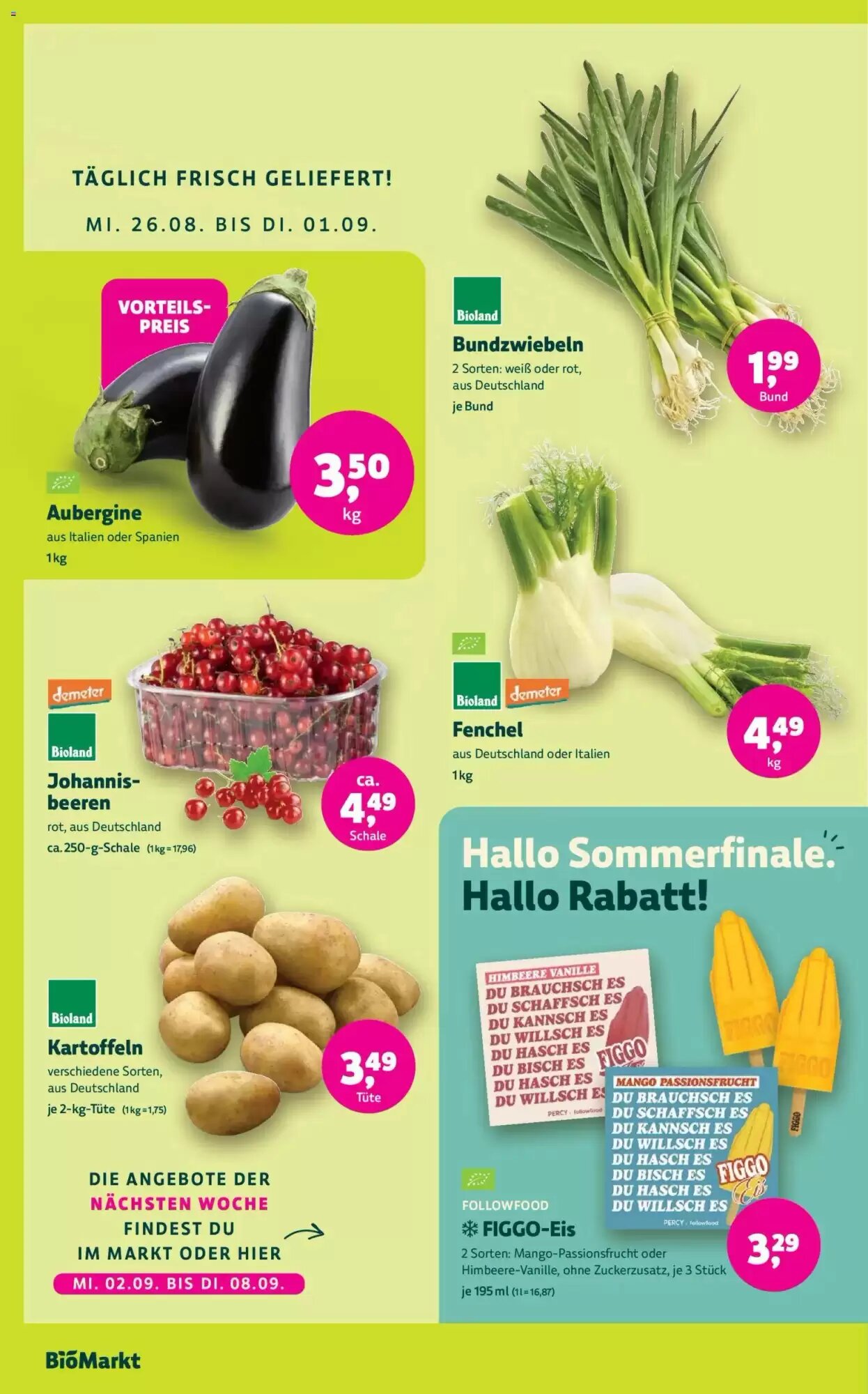 Biomarkt Prospekt (ab 26.08.2026) zum Blättern - Seite 6