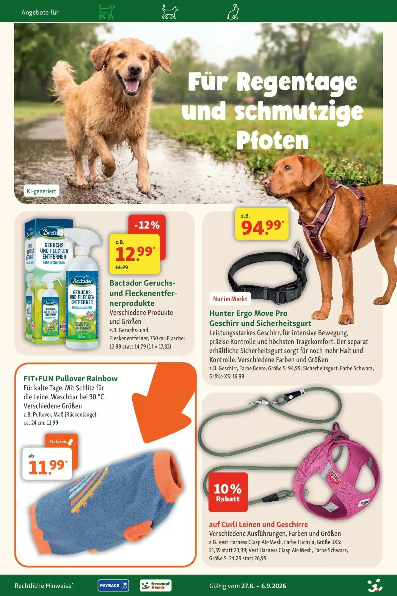 Fressnapf Prospekt (ab 26.08.2026) zum Blättern - Seite 16
