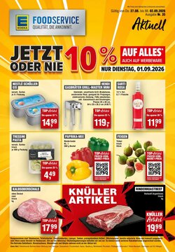 EDEKA Foodservice Prospekt (ab 26.08.2026) zum Blättern