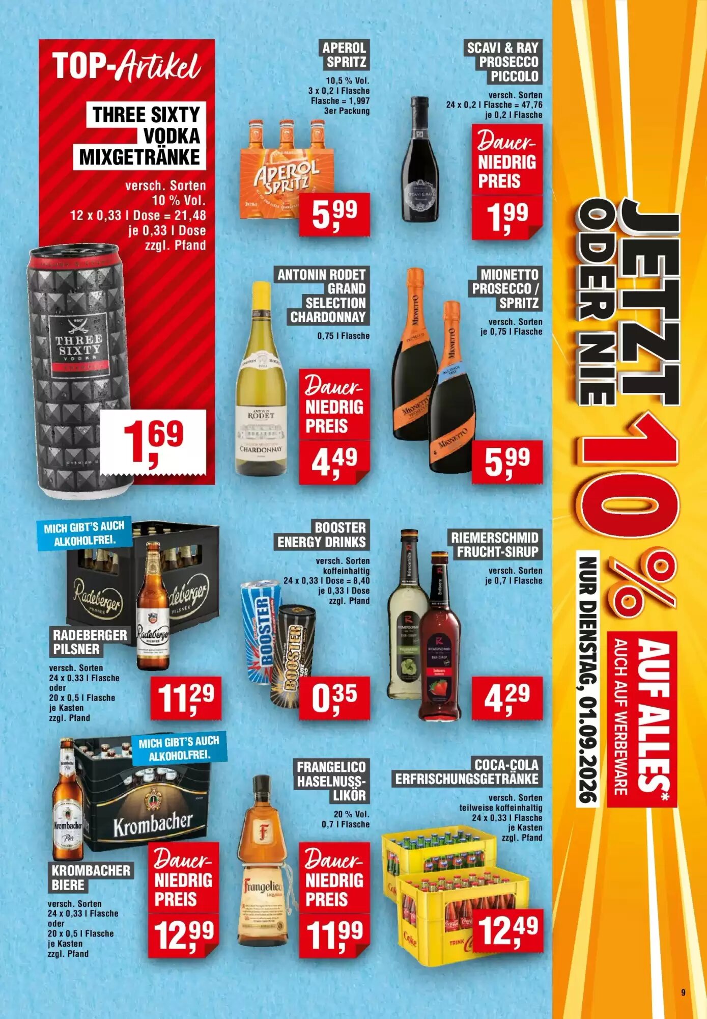 EDEKA Foodservice Prospekt (ab 26.08.2026) zum Blättern - Seite 9