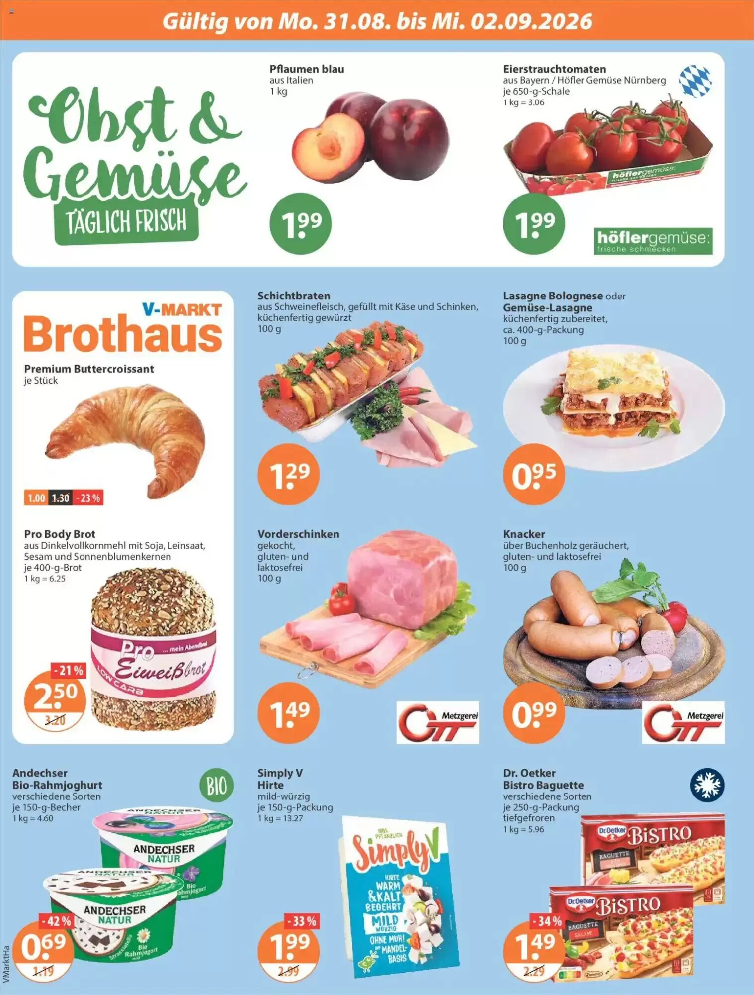V Markt Prospekt (ab 27.08.2026) zum Blättern - Seite 20