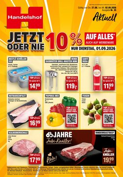 Handelshof Prospekt (ab 27.08.2026) zum Blättern