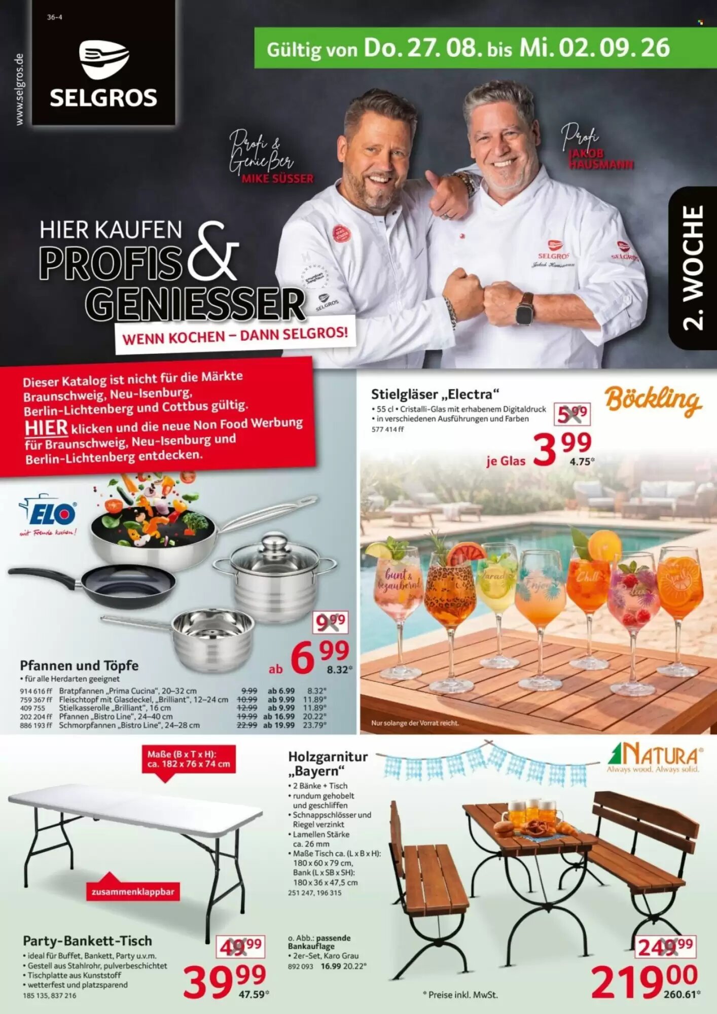 Selgros Prospekt (ab 27.08.2026) zum Blättern - Seite 1