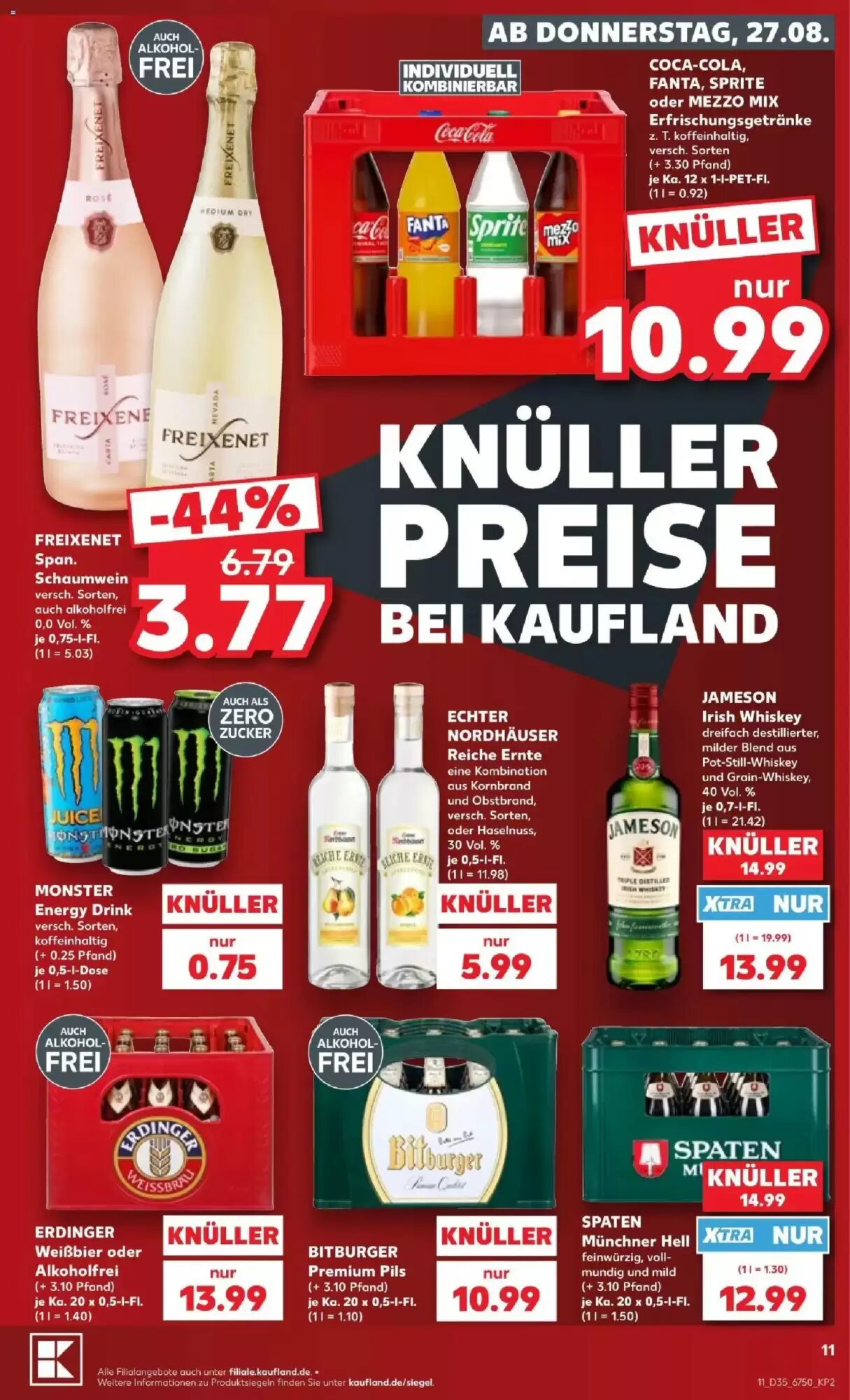 Kaufland Prospekt (ab 27.08.2026) zum Blättern - Seite 11