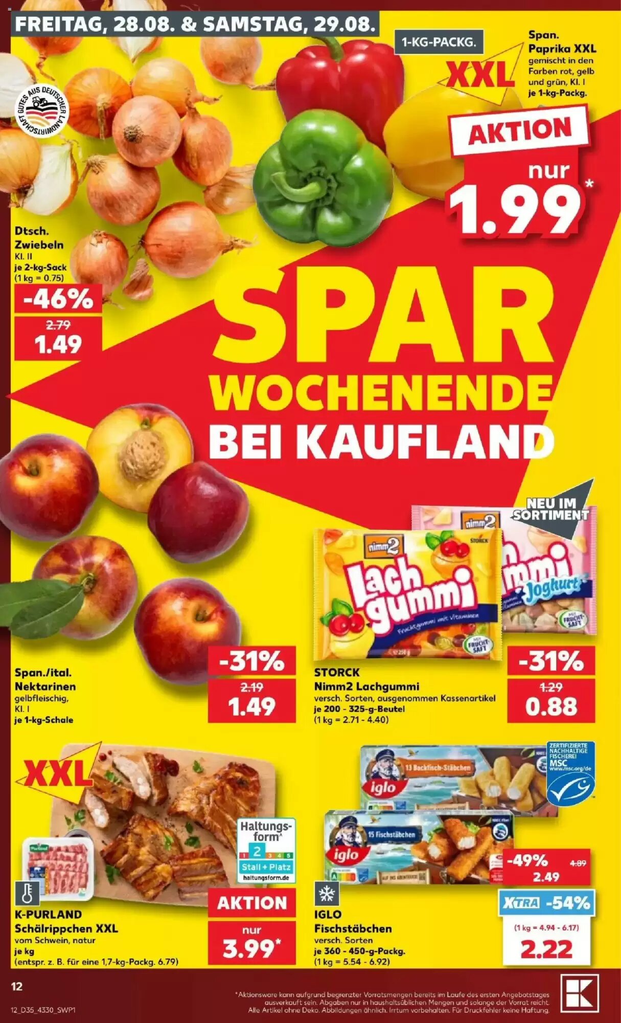 Kaufland Prospekt (ab 27.08.2026) zum Blättern - Seite 12