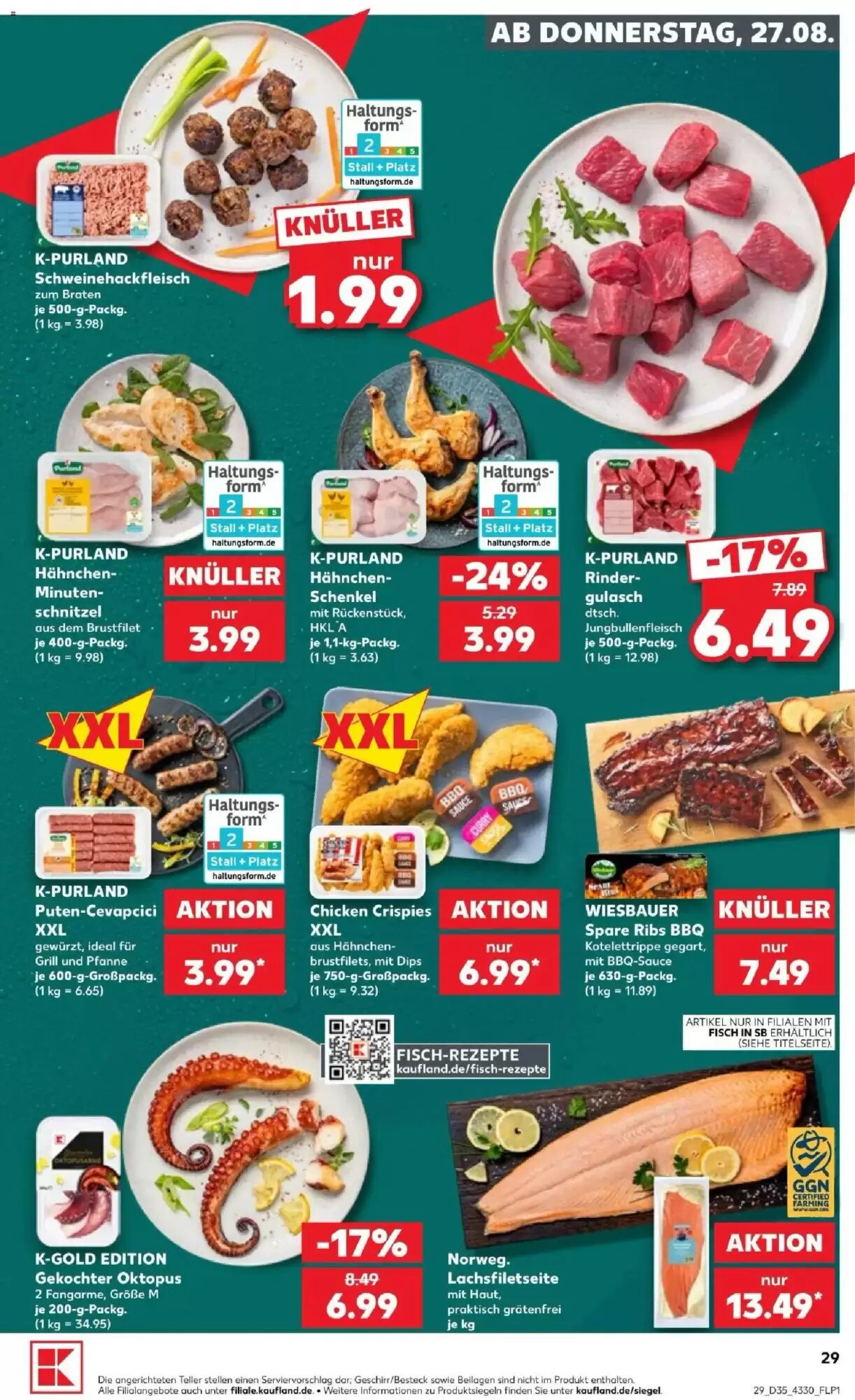 Kaufland Prospekt (ab 27.08.2026) zum Blättern - Seite 29