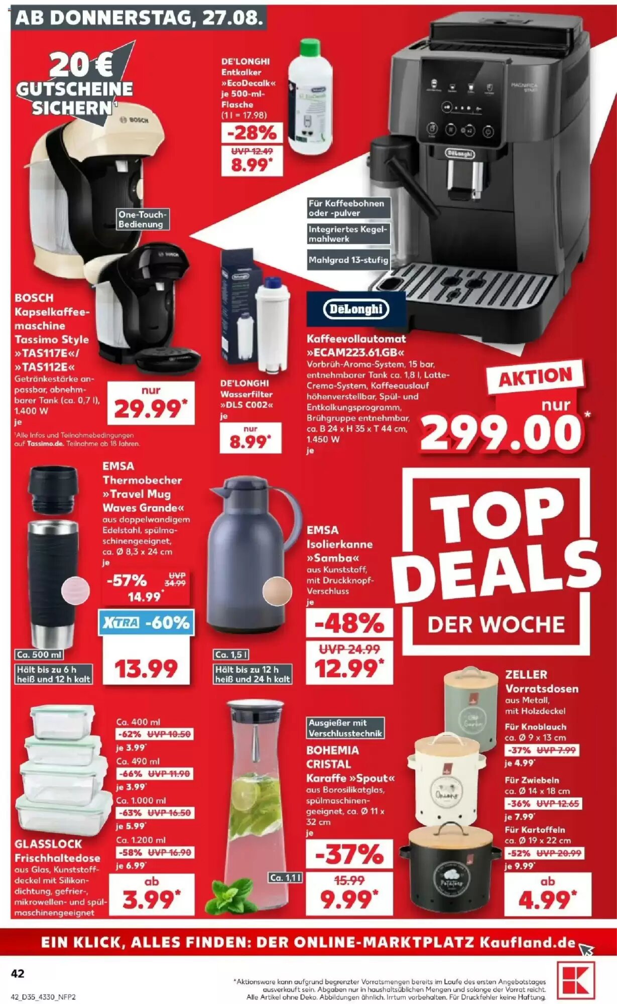 Kaufland Prospekt (ab 27.08.2026) zum Blättern - Seite 42
