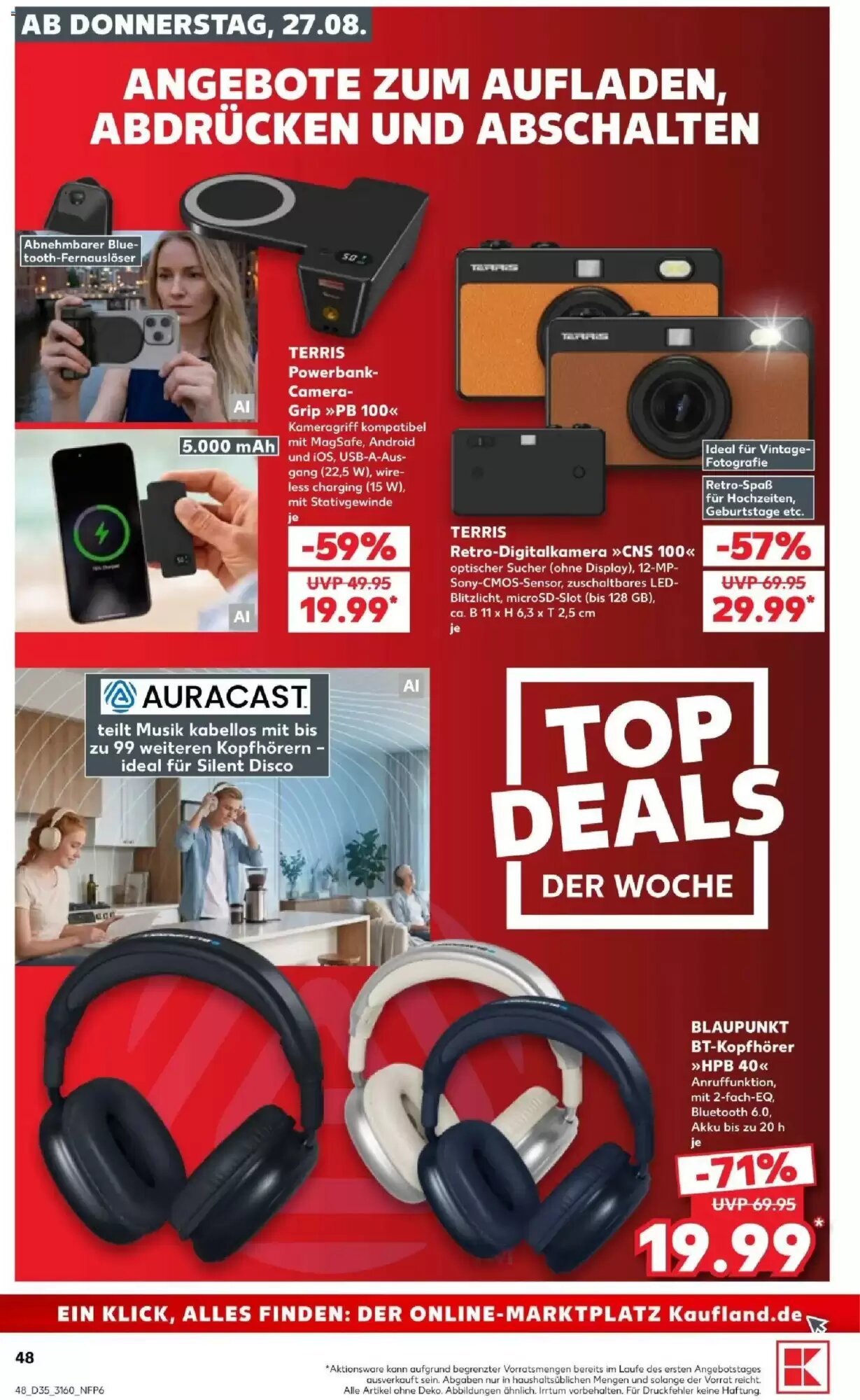 Kaufland Prospekt (ab 27.08.2026) zum Blättern - Seite 48