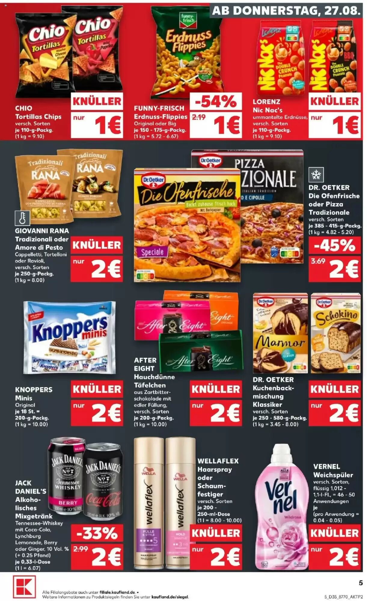 Kaufland Prospekt (ab 27.08.2026) zum Blättern - Seite 5