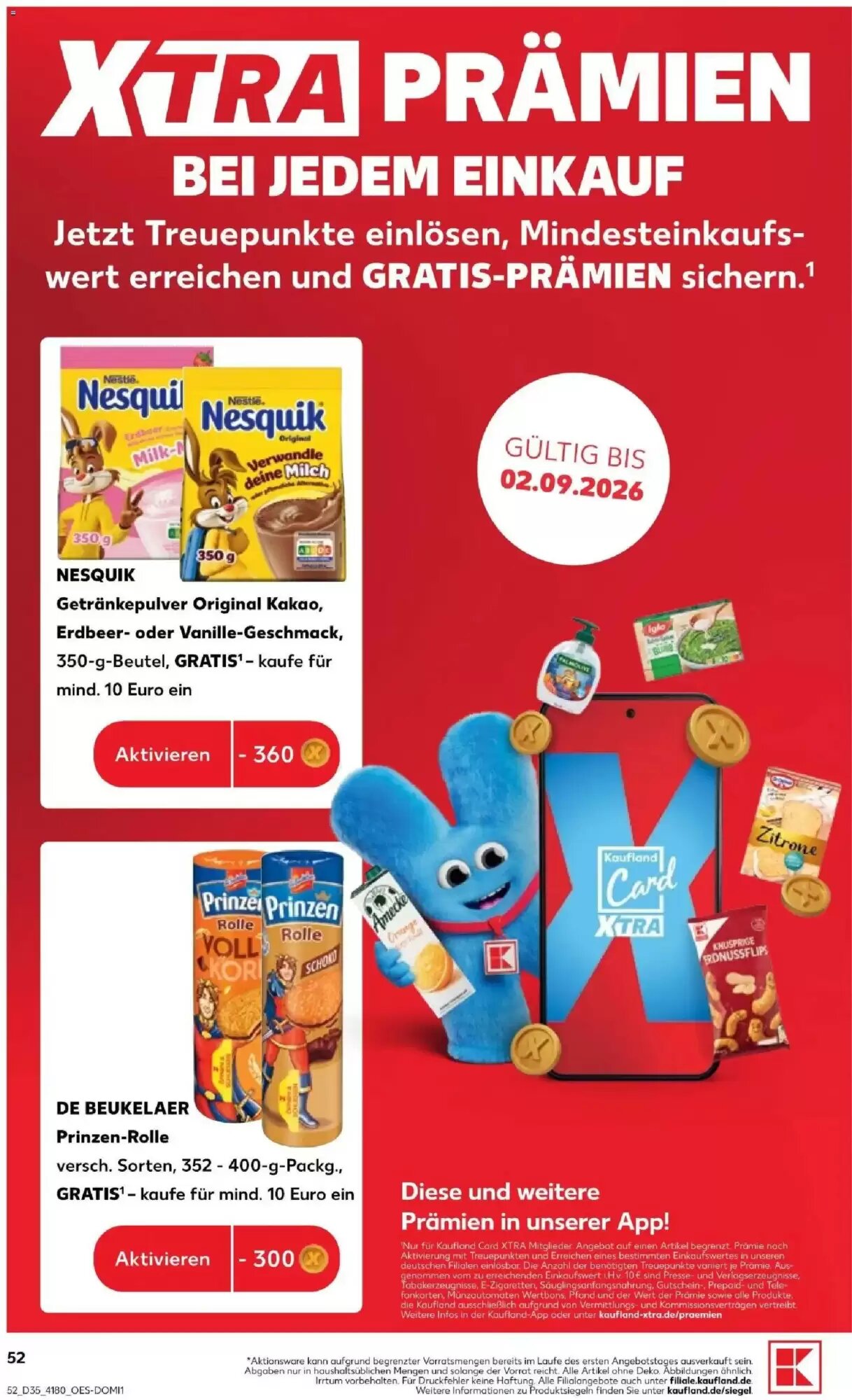 Kaufland Prospekt (ab 27.08.2026) zum Blättern - Seite 52
