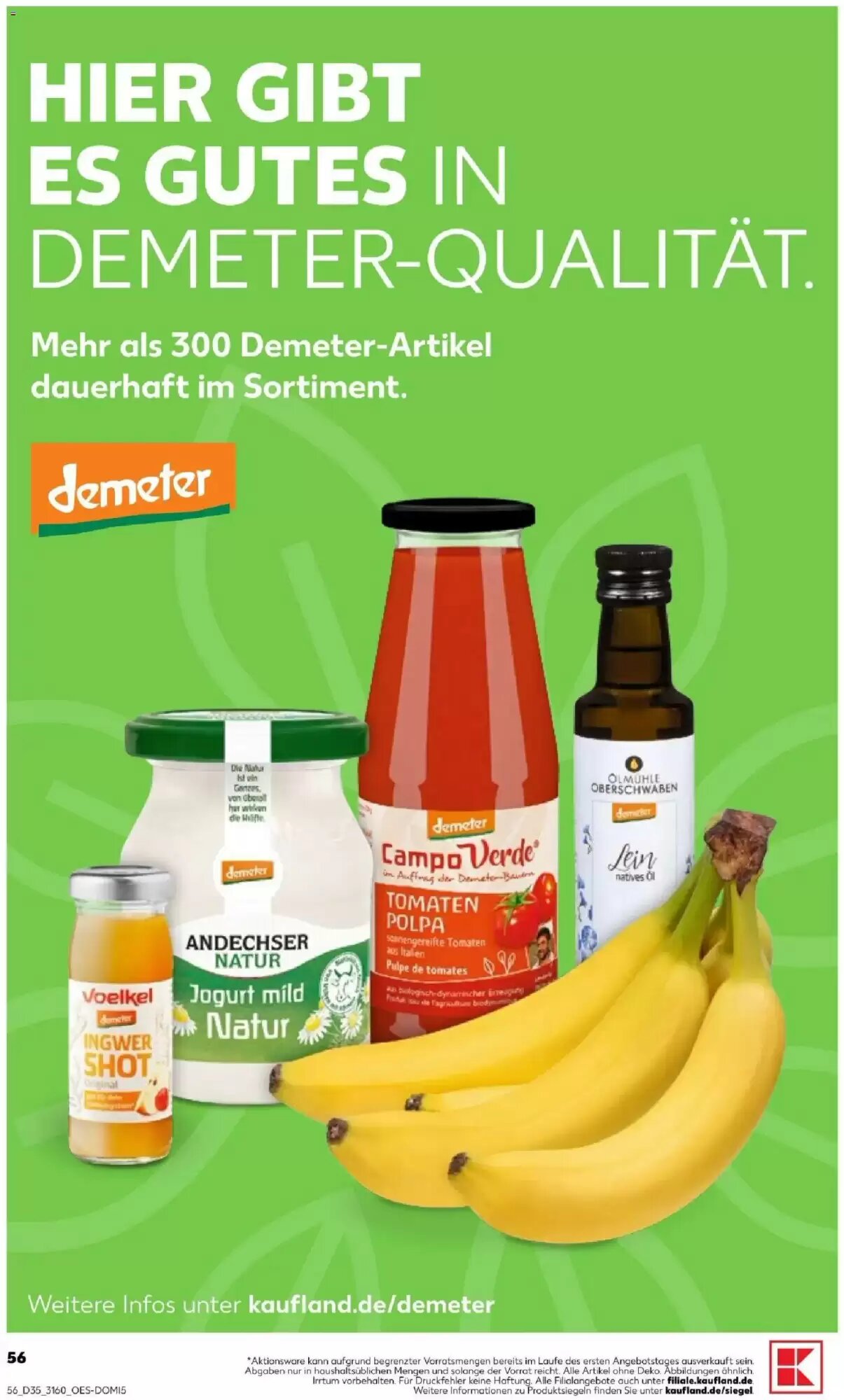 Kaufland Prospekt (ab 27.08.2026) zum Blättern - Seite 56