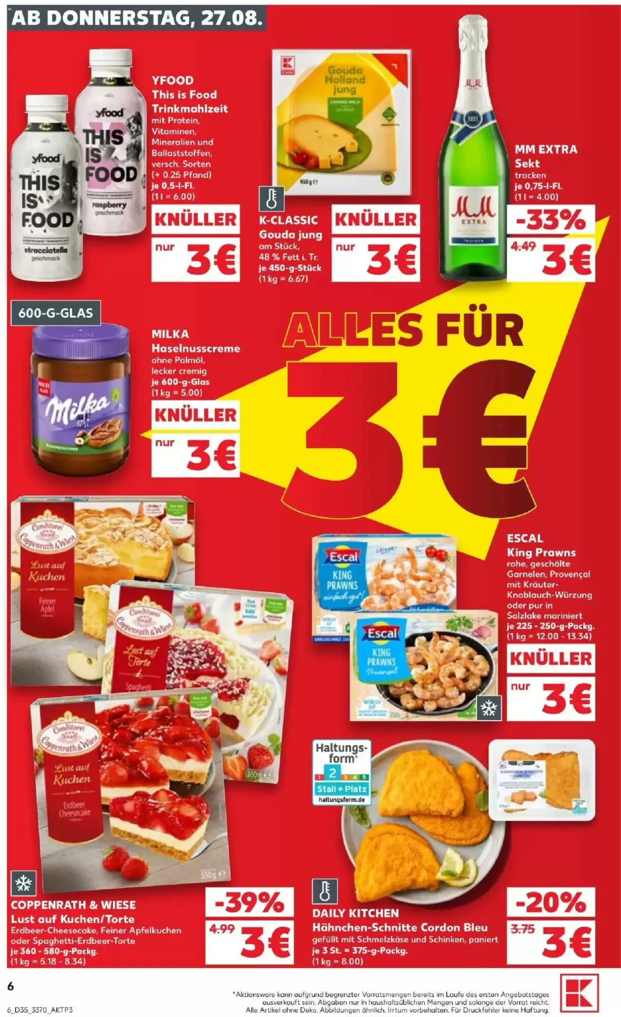 Kaufland Prospekt (ab 27.08.2026) zum Blättern - Seite 6