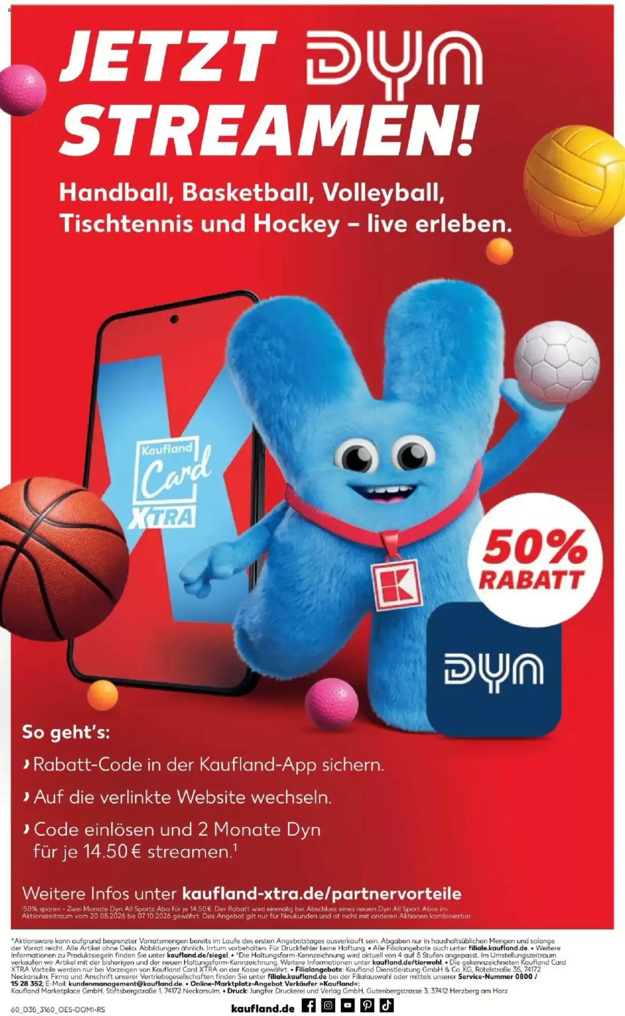 Kaufland Prospekt (ab 27.08.2026) zum Blättern - Seite 60
