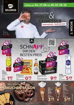 Selgros Prospekt (ab 27.08.2026) zum Blättern
