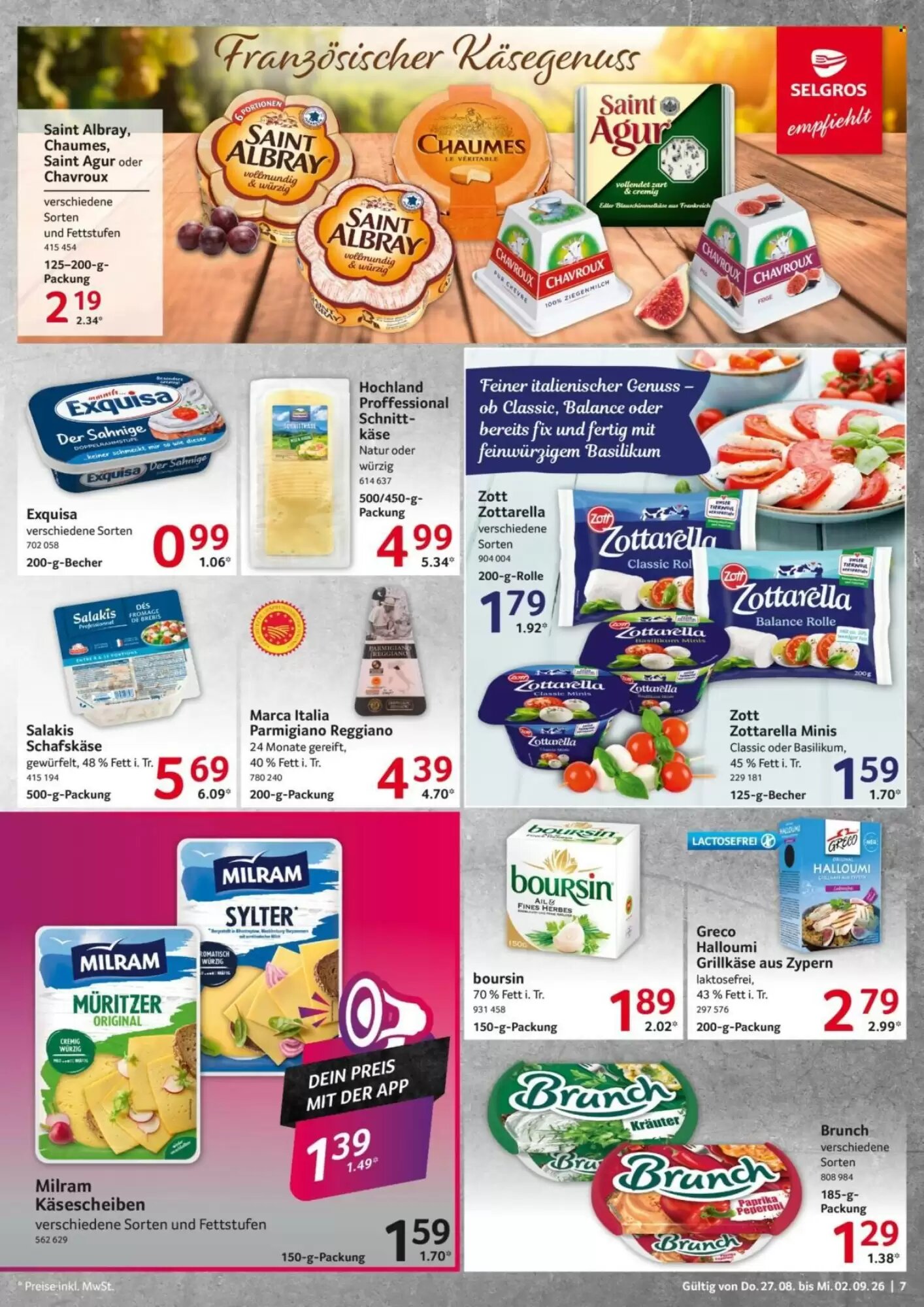 Selgros Prospekt (ab 27.08.2026) zum Blättern - Seite 7