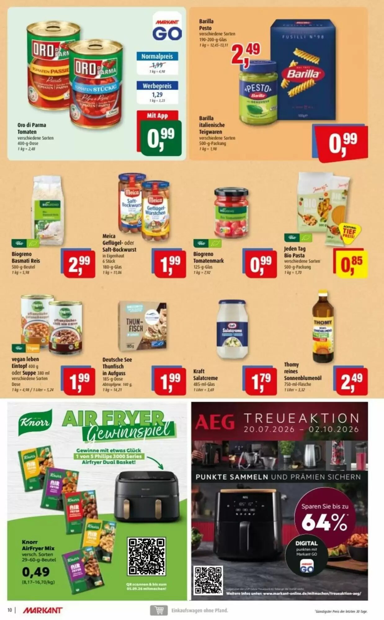 Markant Markt Prospekt (ab 27.08.2026) zum Blättern - Seite 10