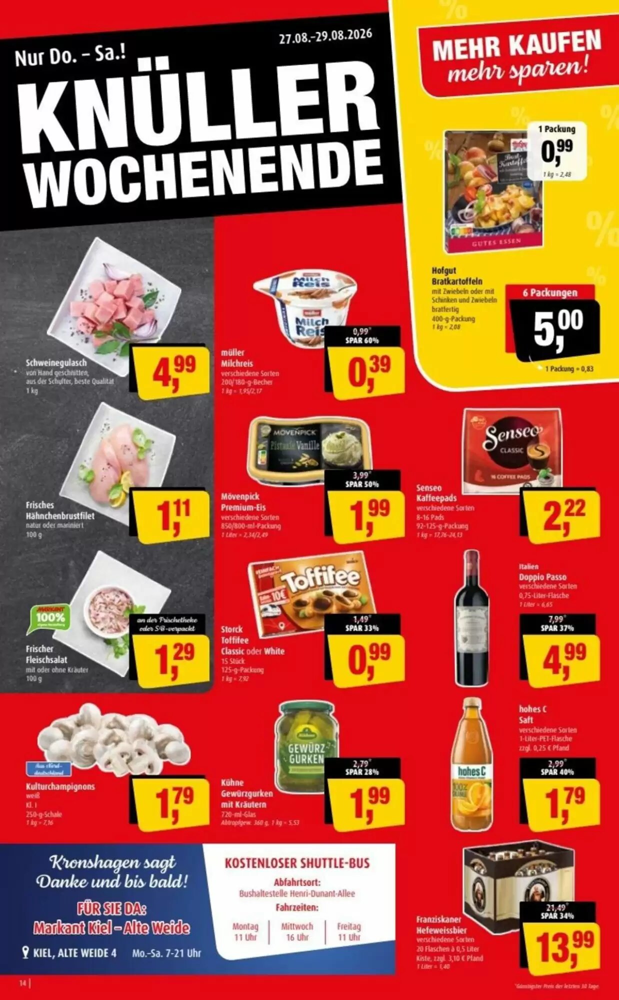 Markant Markt Prospekt (ab 27.08.2026) zum Blättern - Seite 14