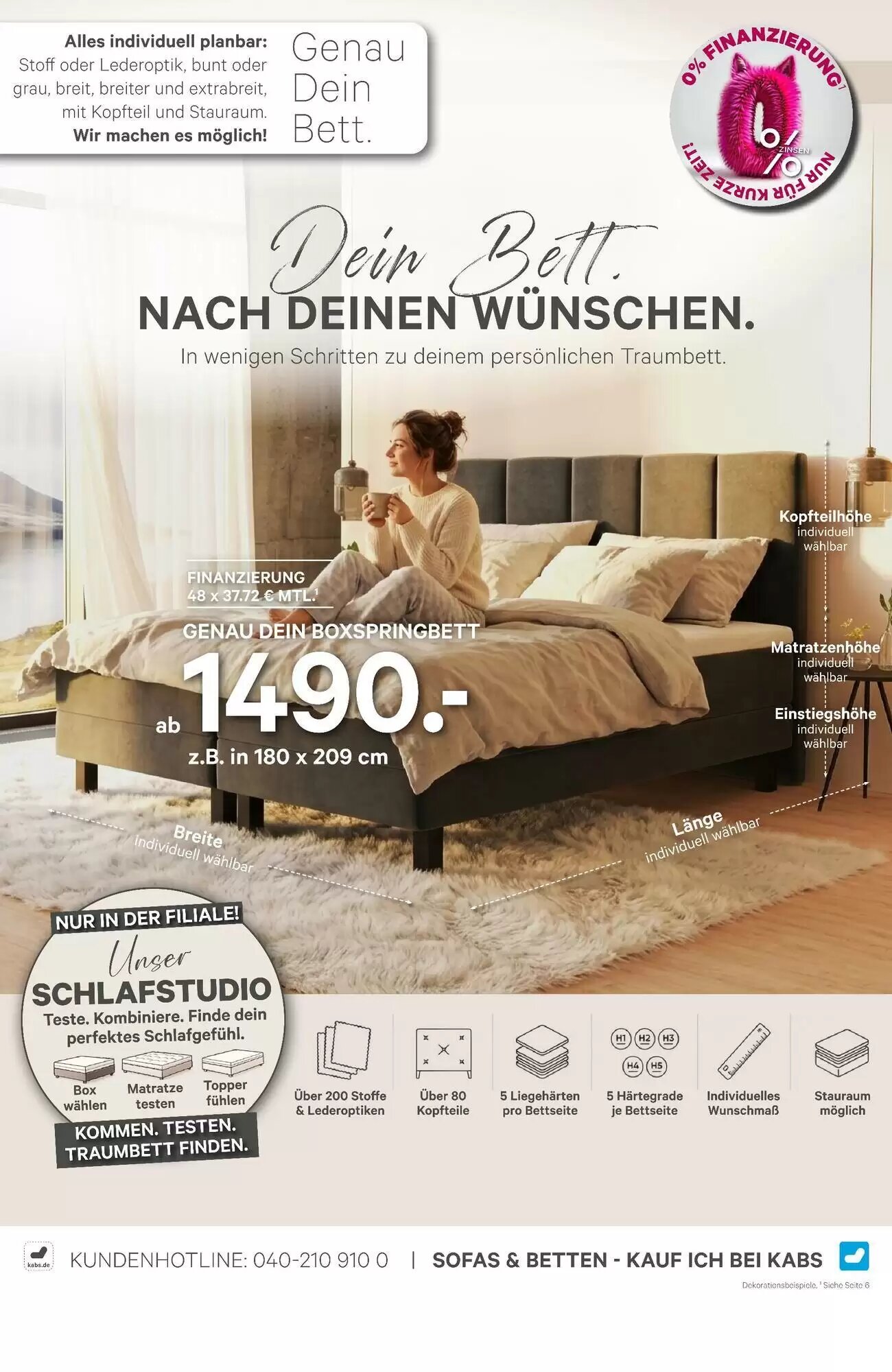 Kabs Polsterwelt Prospekt (ab 27.08.2026) zum Blättern - Seite 34