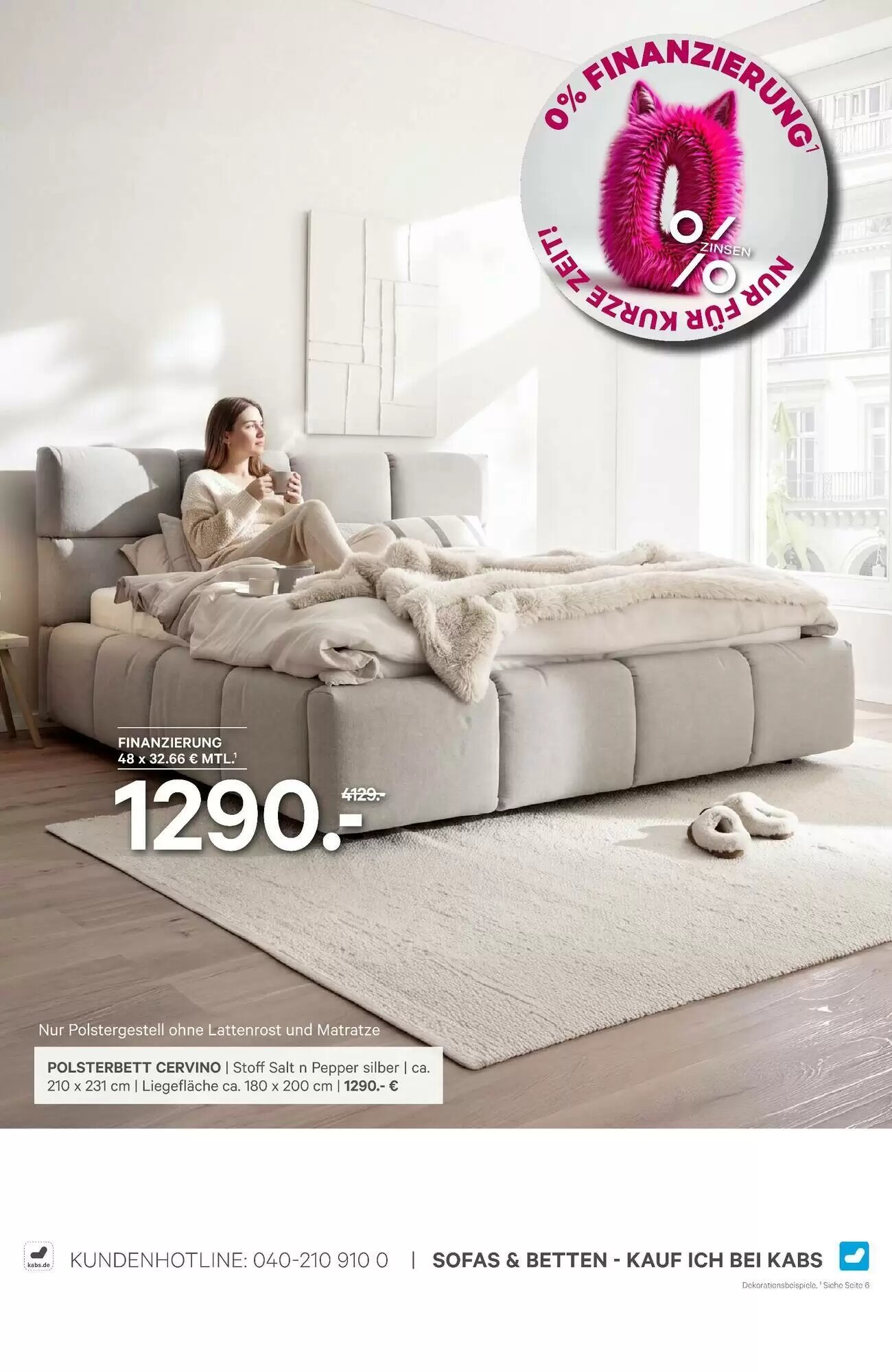 Kabs Polsterwelt Prospekt (ab 27.08.2026) zum Blättern - Seite 41