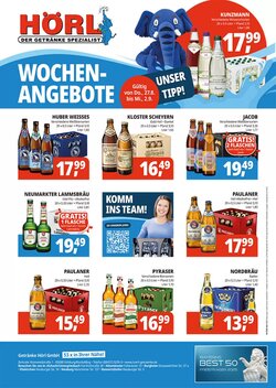 Hörl Getränke Prospekt (ab 27.08.2026) zum Blättern