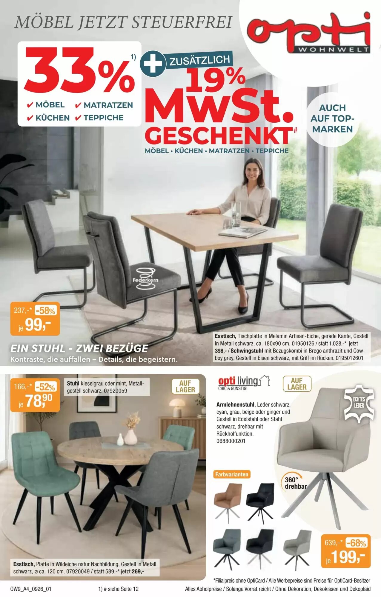 Opti Wohnwelt Prospekt (ab 27.08.2026) zum Blättern - Seite 13