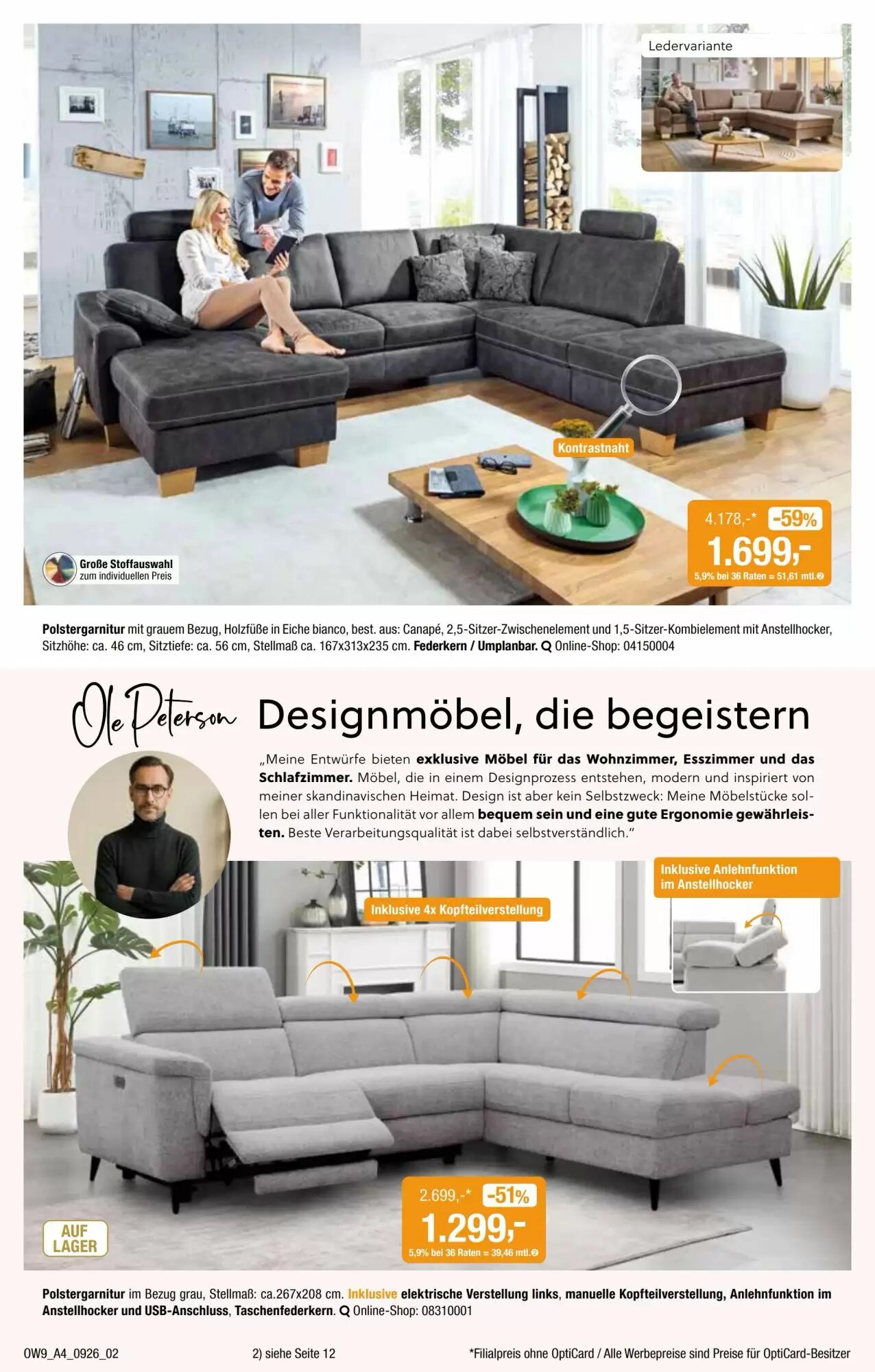 Opti Wohnwelt Prospekt (ab 27.08.2026) zum Blättern - Seite 2