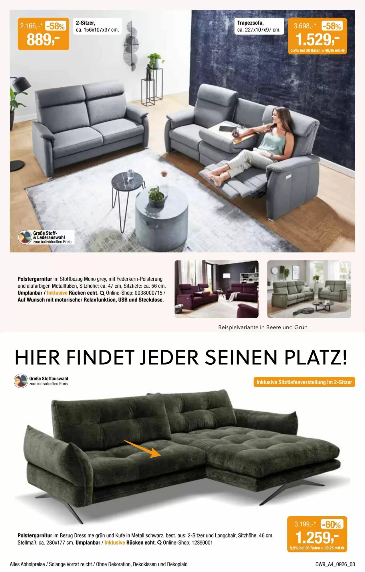 Opti Wohnwelt Prospekt (ab 27.08.2026) zum Blättern - Seite 3
