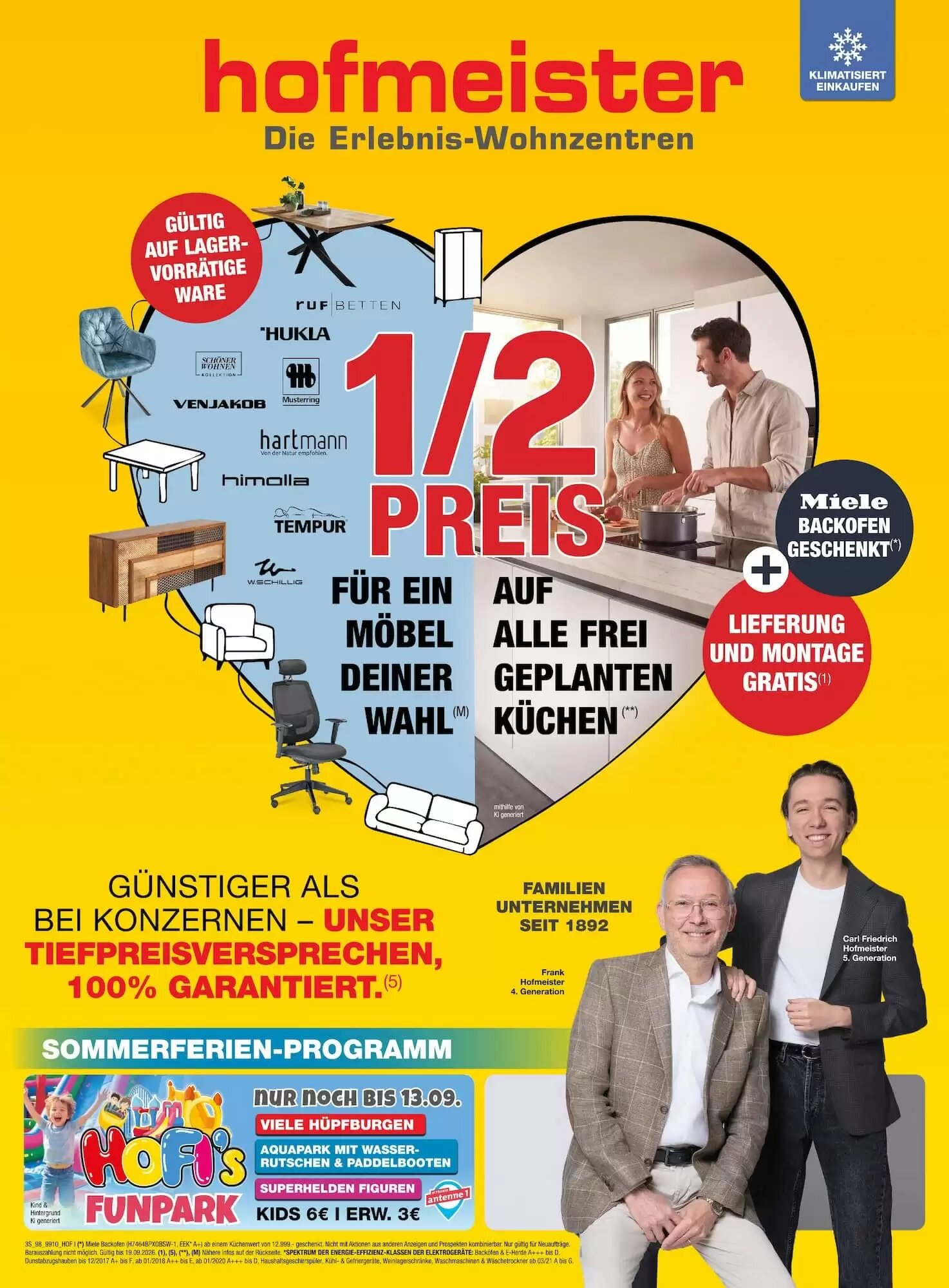 Hofmeister Prospekt (ab 27.08.2026) zum Blättern - Seite 1