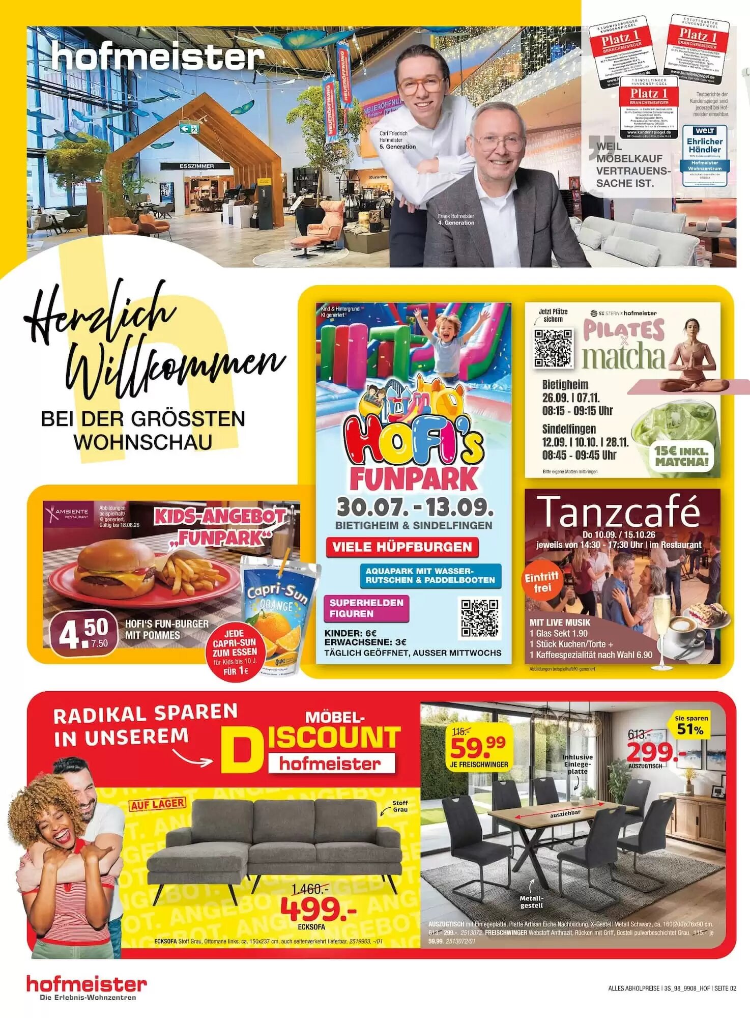 Hofmeister Prospekt (ab 27.08.2026) zum Blättern - Seite 2