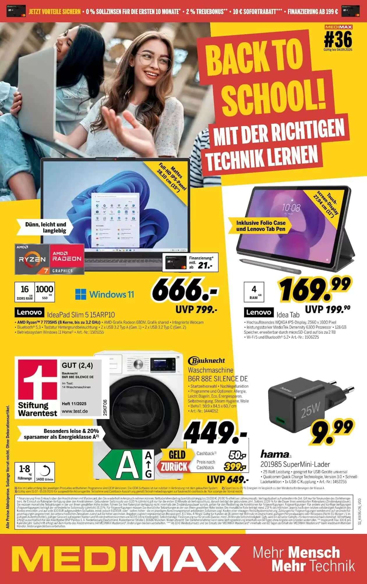 MEDIMAX Prospekt (ab 28.08.2026) zum Blättern - Seite 1