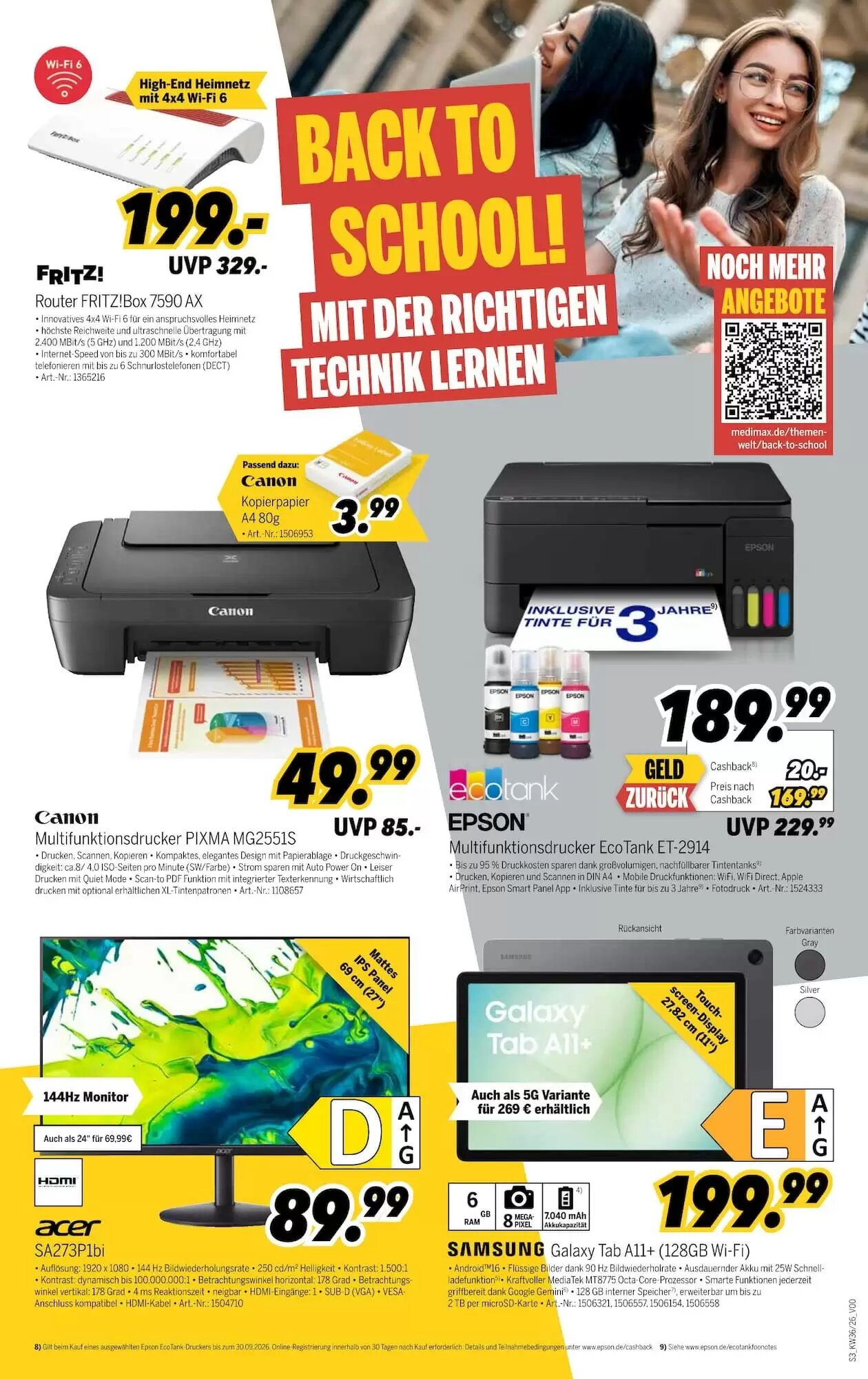 MEDIMAX Prospekt (ab 28.08.2026) zum Blättern - Seite 3