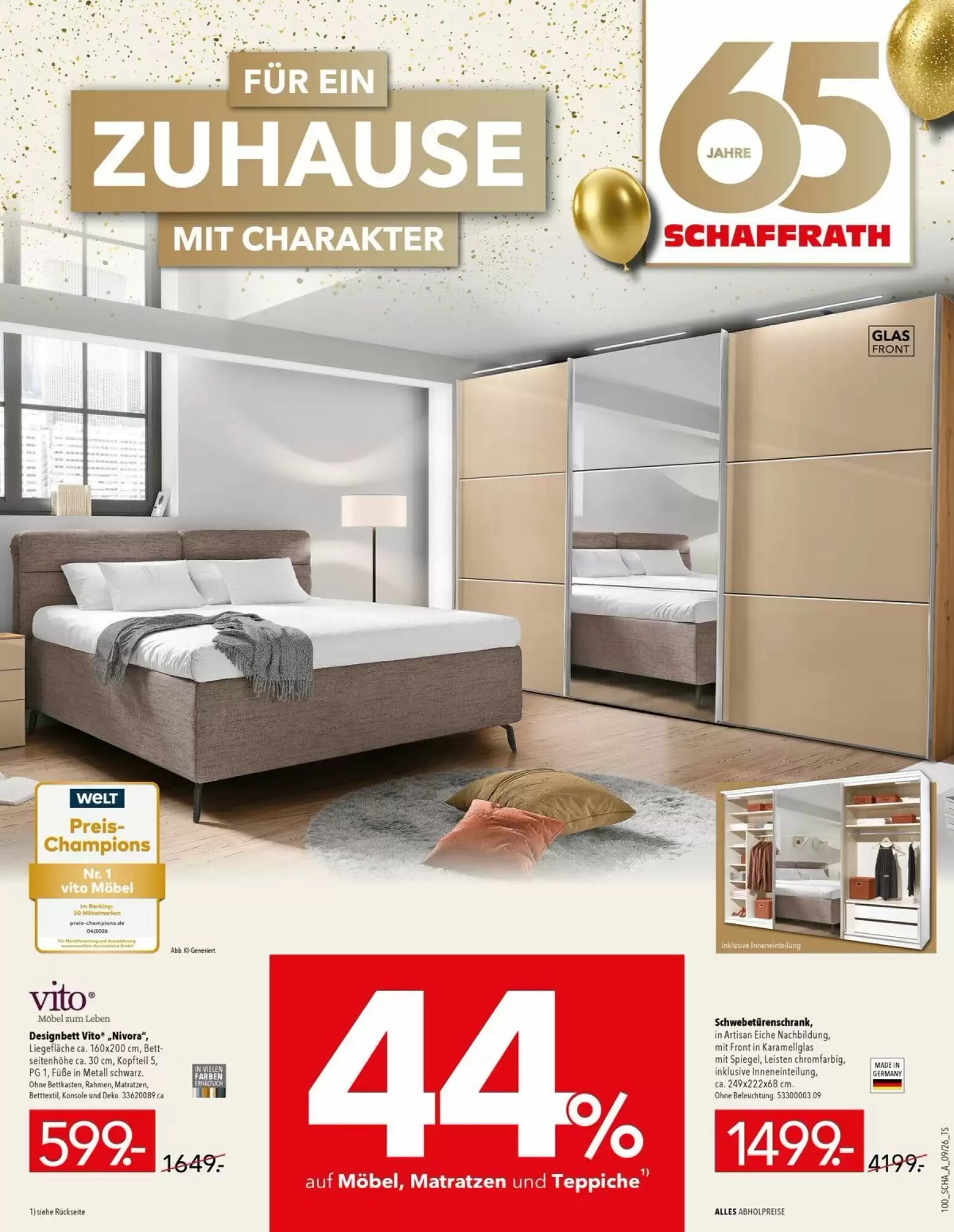 Schaffrath Prospekt (ab 28.08.2026) zum Blättern - Seite 1