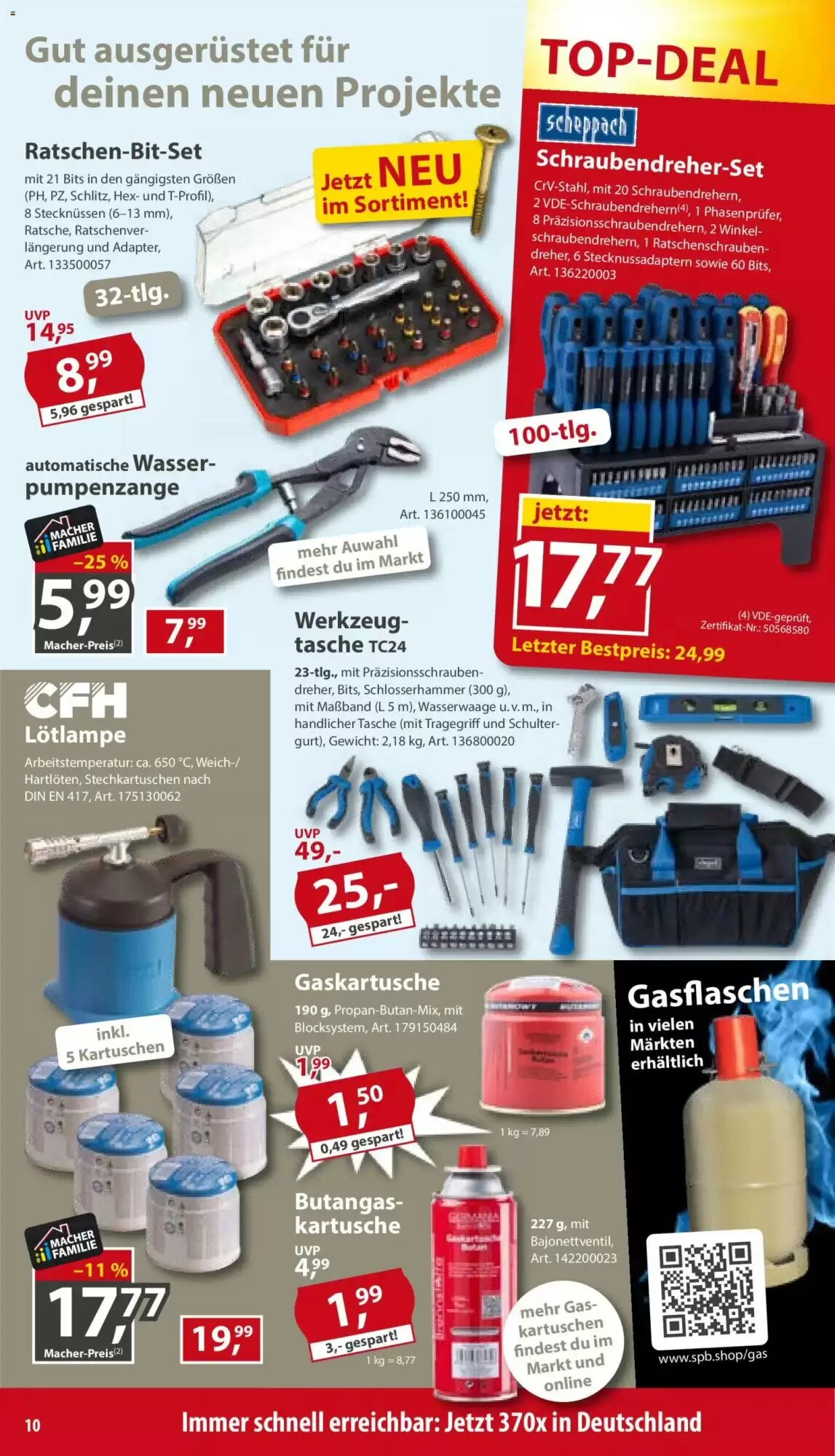Sonderpreis Baumarkt Prospekt (ab 29.08.2026) zum Blättern - Seite 10