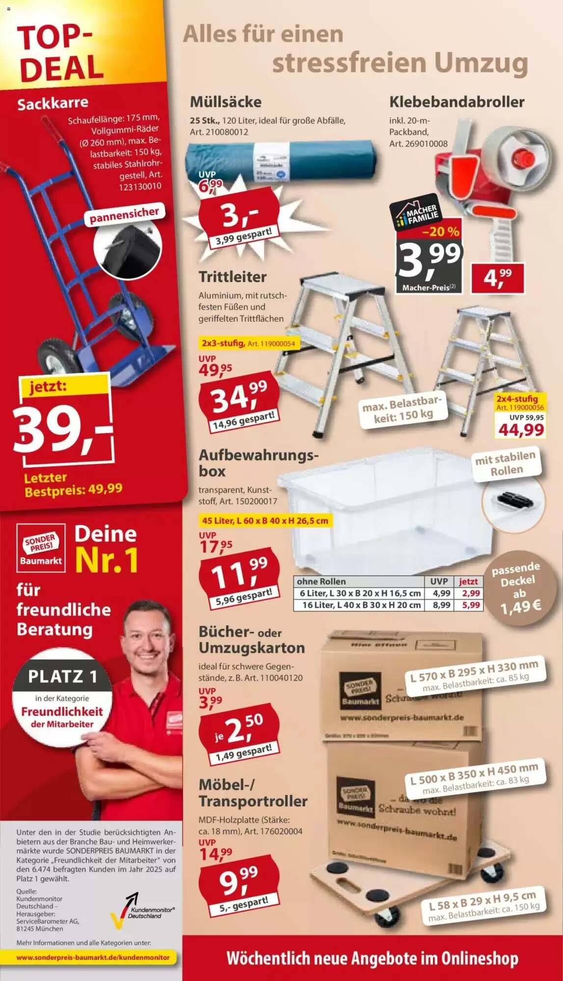 Sonderpreis Baumarkt Prospekt (ab 29.08.2026) zum Blättern - Seite 14