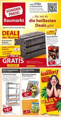 Sonderpreis Baumarkt Prospekt (ab 29.08.2026) zum Blättern