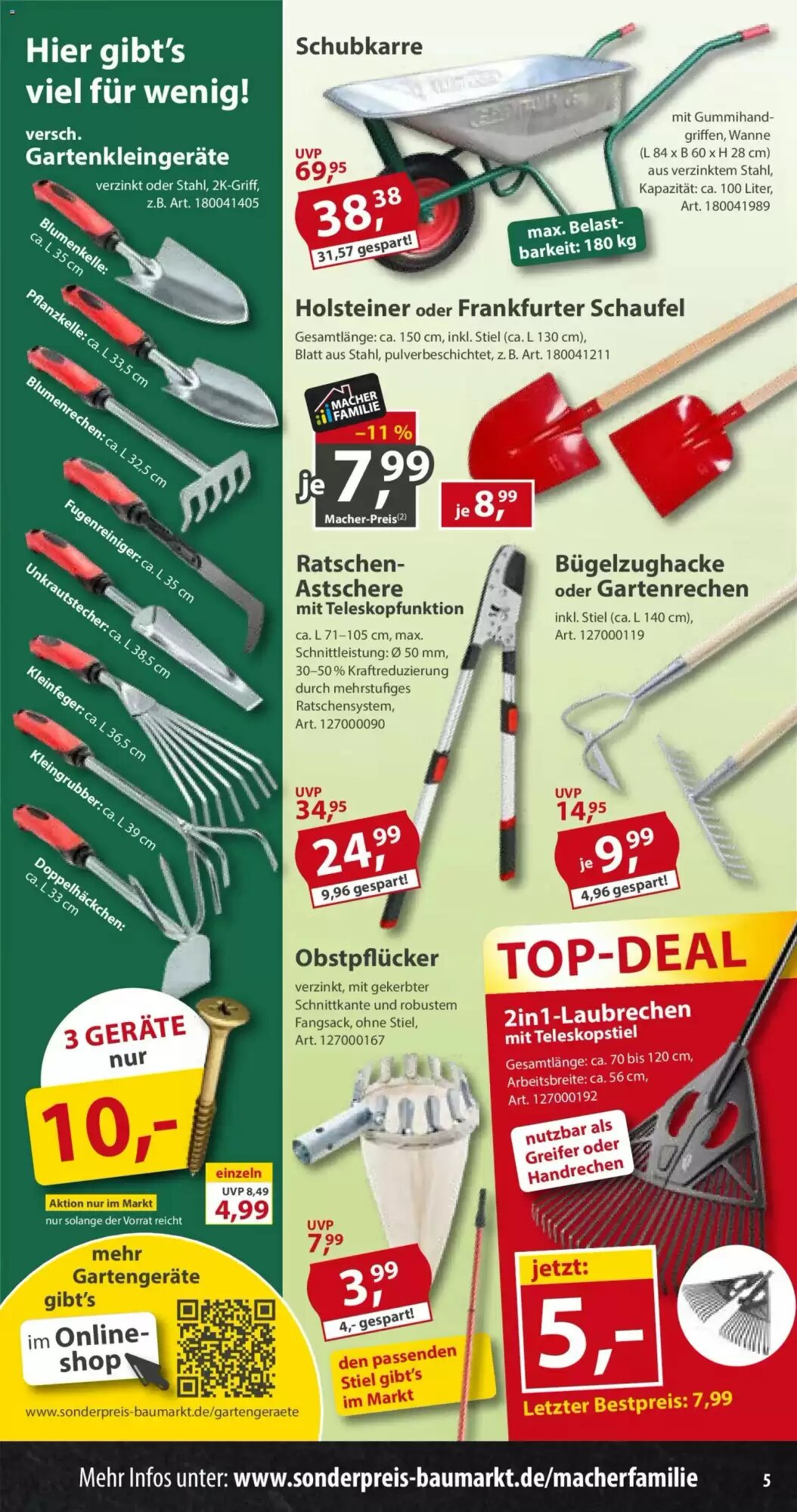 Sonderpreis Baumarkt Prospekt (ab 29.08.2026) zum Blättern - Seite 5