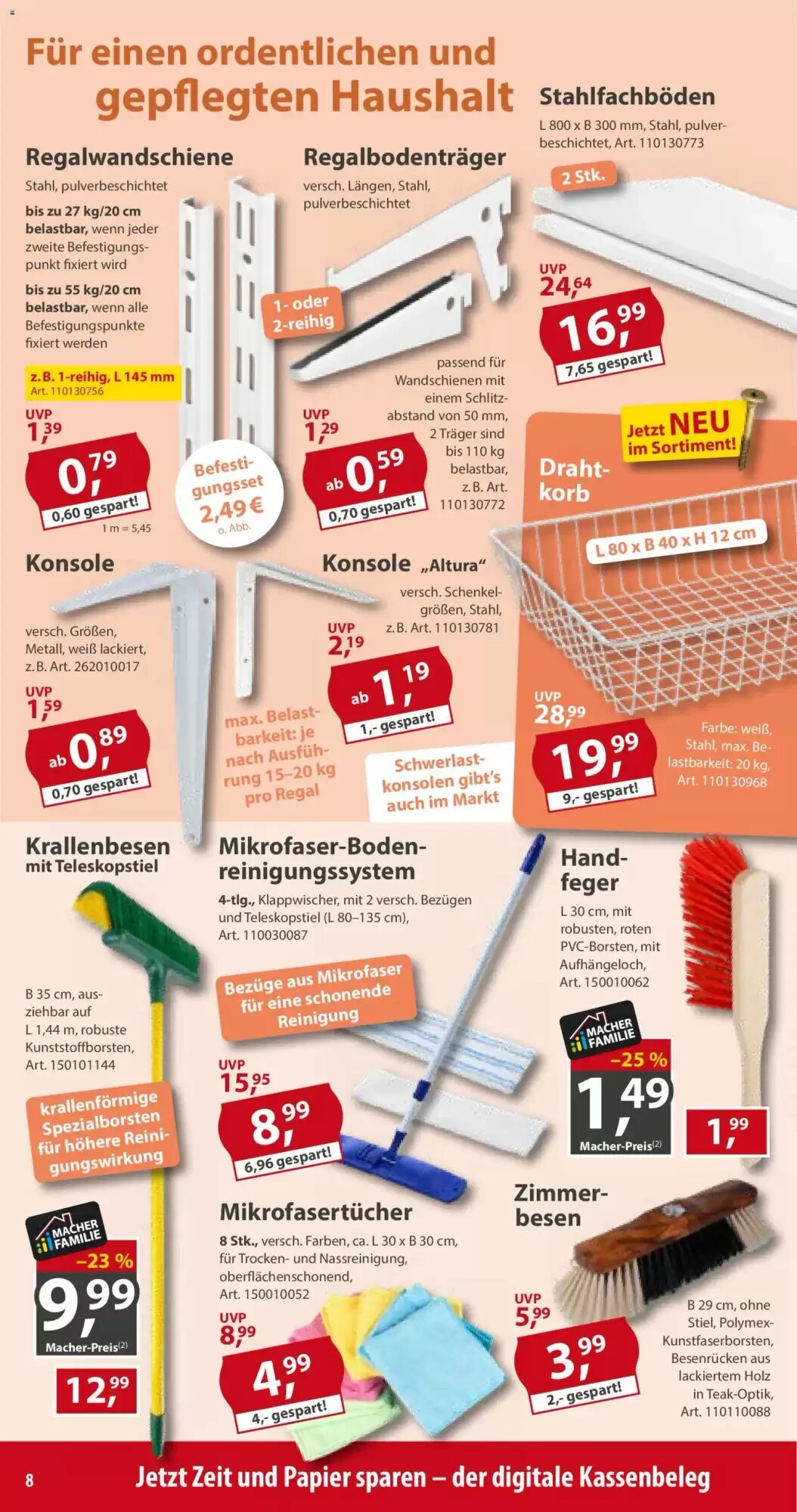 Sonderpreis Baumarkt Prospekt (ab 29.08.2026) zum Blättern - Seite 8