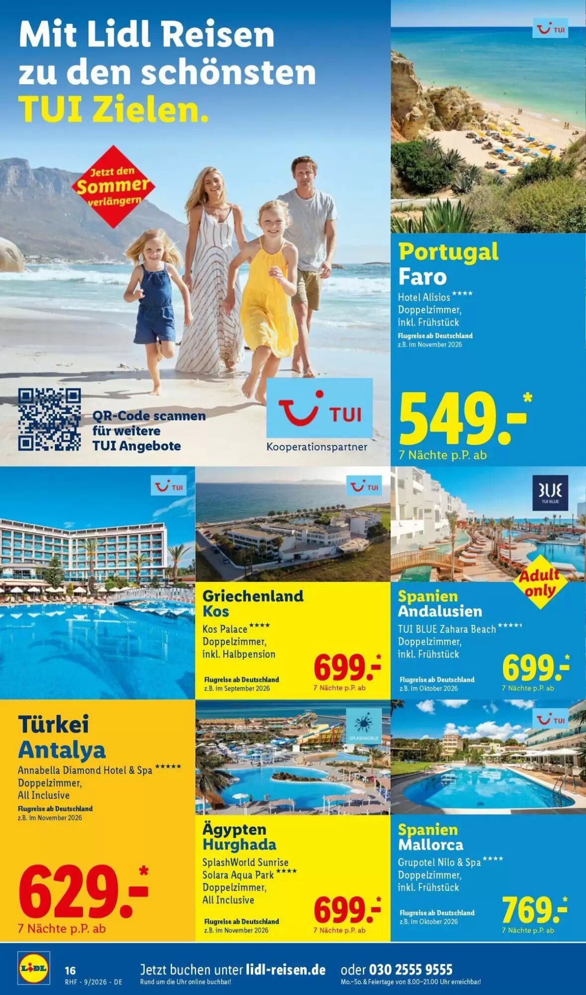 Lidl Reisen Prospekt (ab 29.08.2026) zum Blättern - Seite 16
