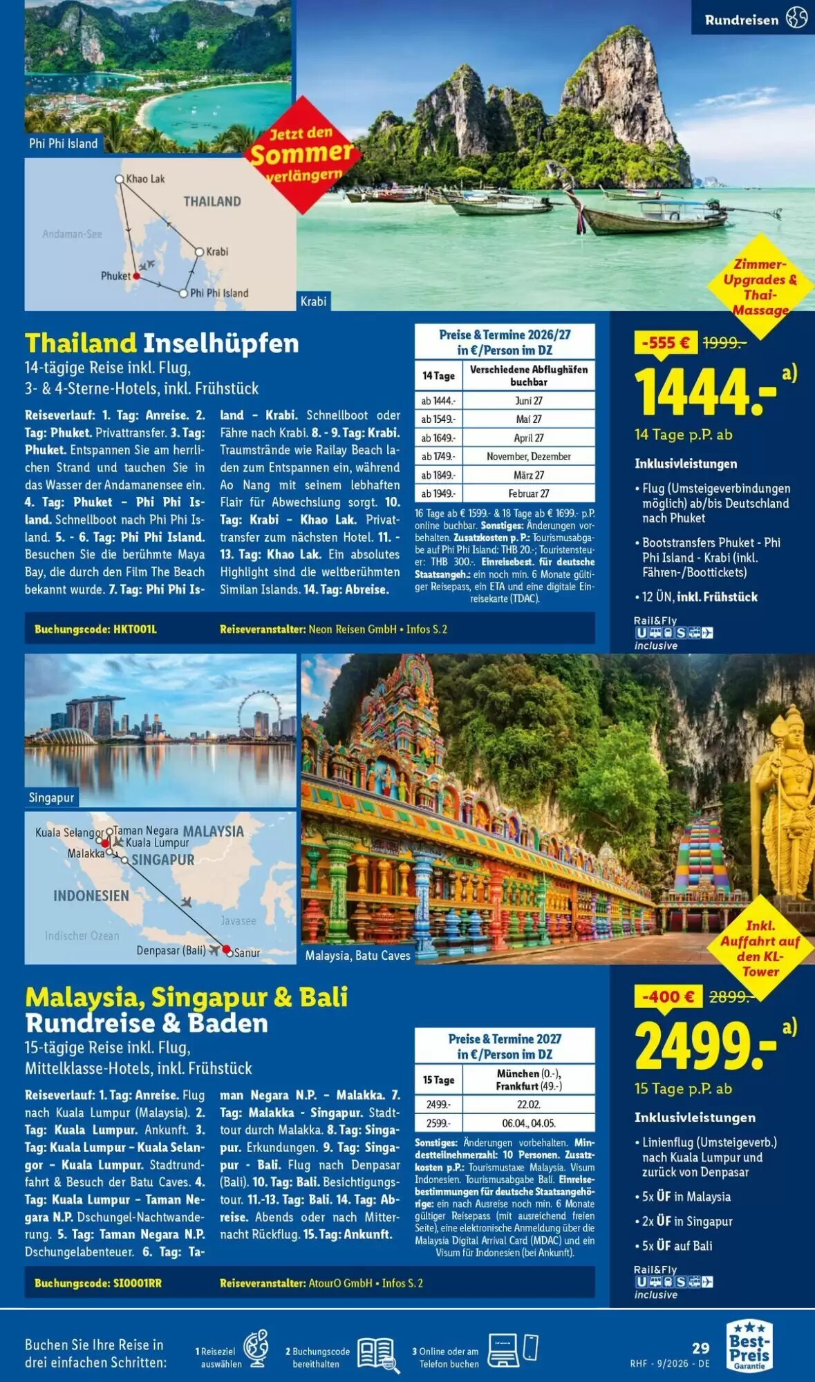 Lidl Reisen Prospekt (ab 29.08.2026) zum Blättern - Seite 29